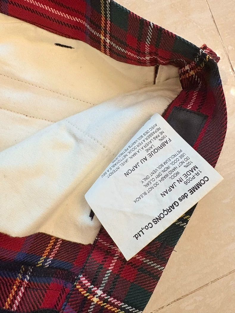 Comme des Garcons Comme Des Garcons size XS Strap plaid pants Size 25" / US 0 / IT 36 - 6 Thumbnail