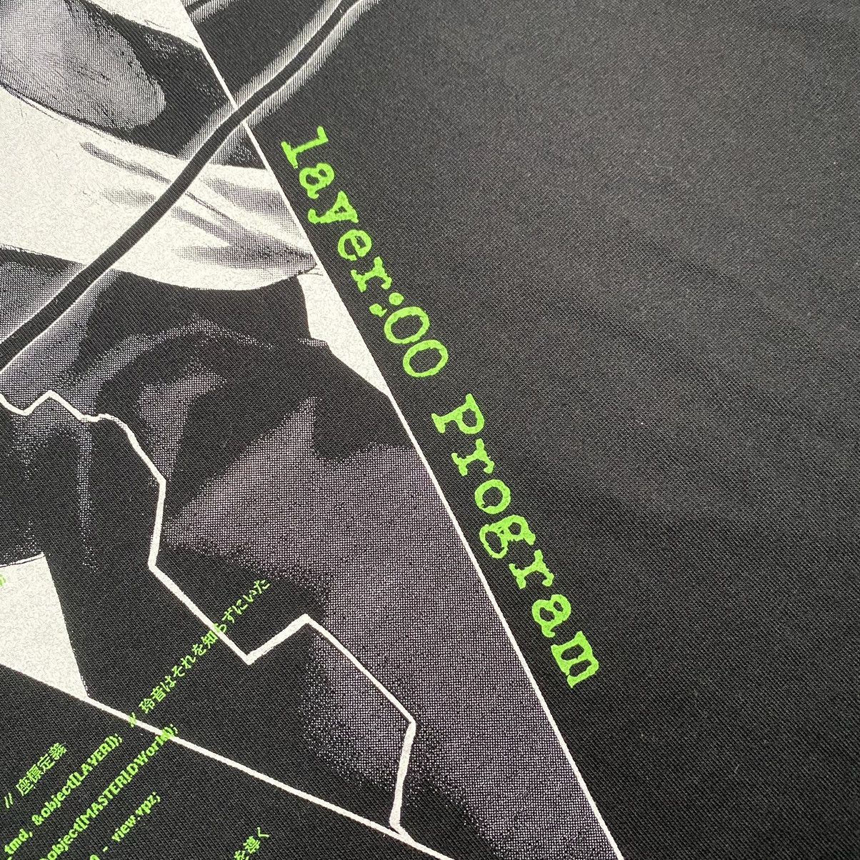 Anime RARE🔥 Serial Experiments Lain Cyberpunk Anime T Shirt Size US L / EU 52-54 / 3 - 14 Thumbnail