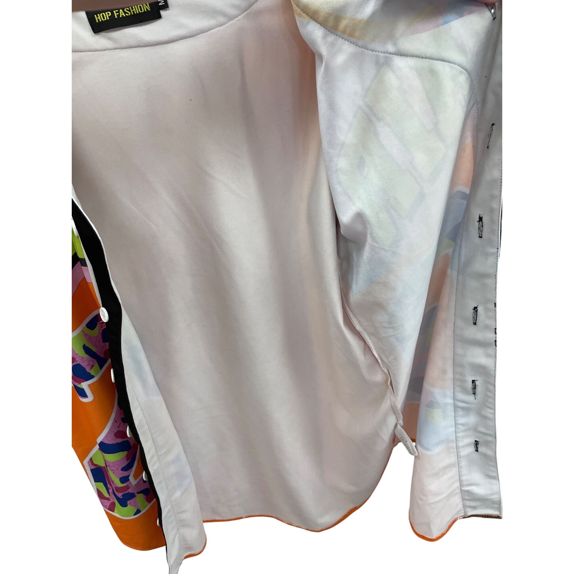Other Hop Fashion Bel-Air 23 womans orange green Jersey Size M S Size M / US 6-8 / IT 42-44 - 15 Thumbnail