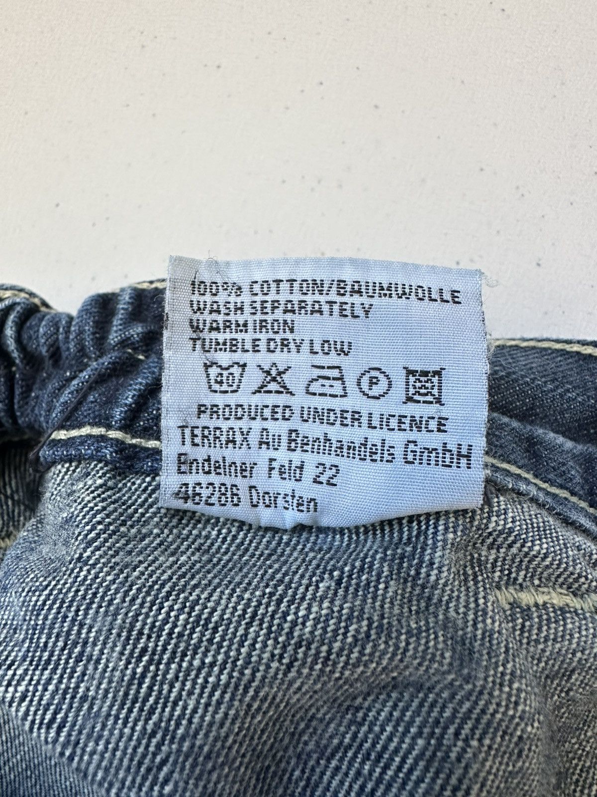 Vintage Vintage Y2k Carhartt Style Denim Jeans Streetwear Size US 34 / EU 50 - 11 Thumbnail