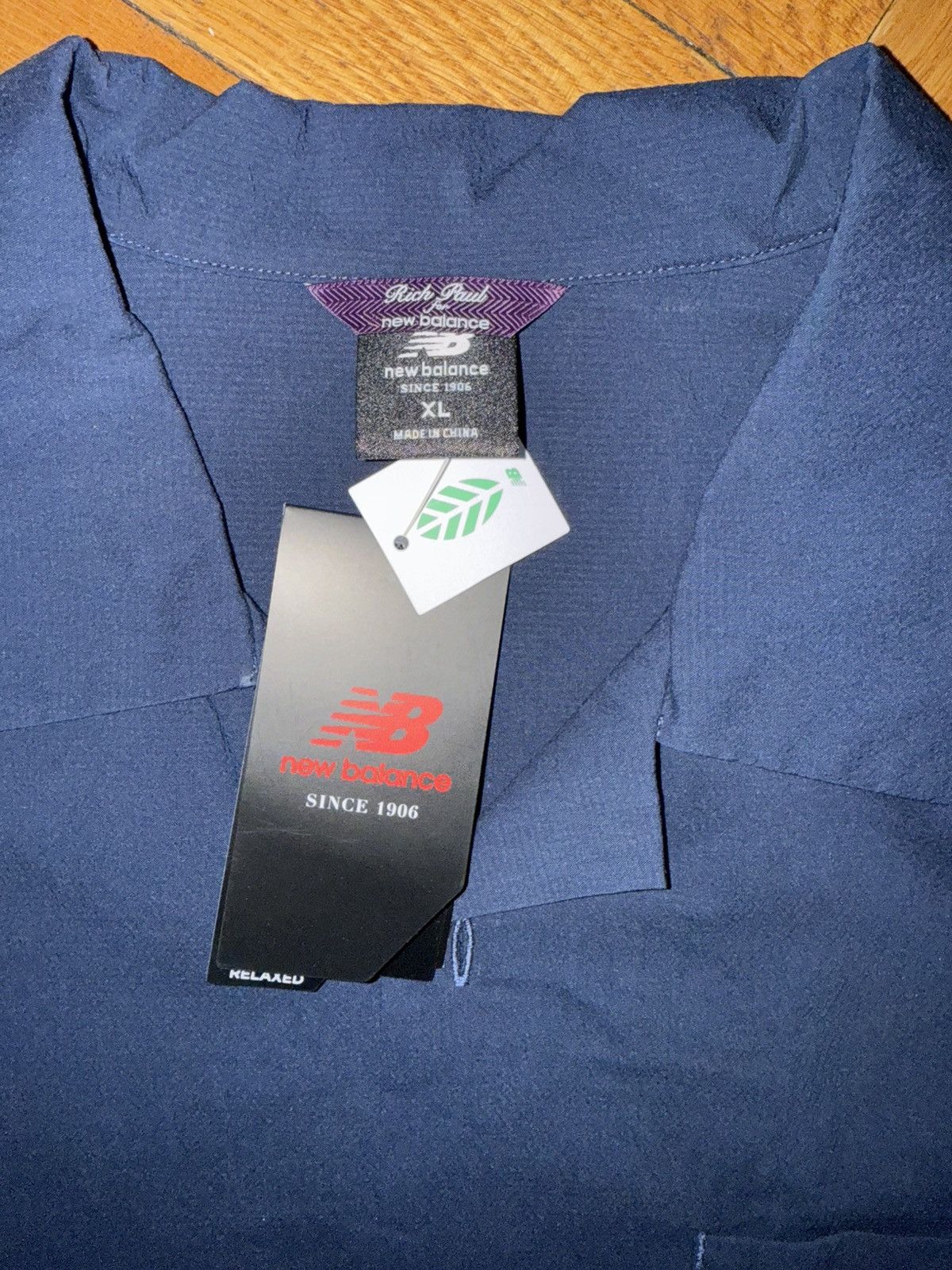 New Balance New Balance x Rich Paul “Forever Yours” Camp Collar Shirt Size US XL / EU 56 / 4 - 2 Thumbnail
