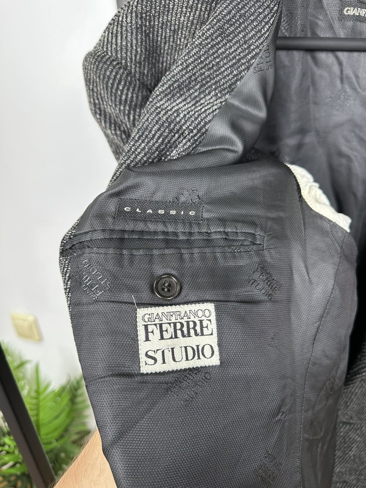 Other RARE Gianfranco Ferre Studio Wool blazer Mens 56 Size jacket Size US XL / EU 56 / 4 - 21 Thumbnail