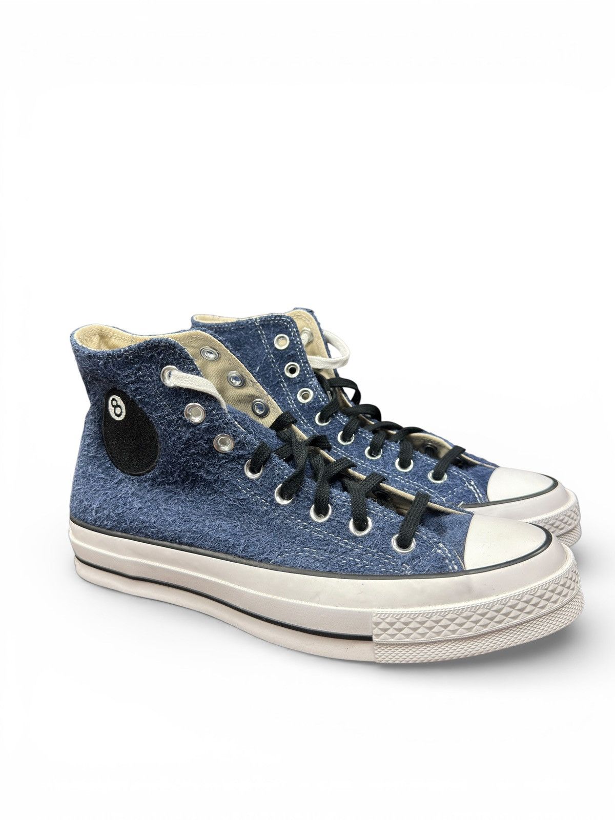 Converse Stussy Navy 8 Ball Sneakers