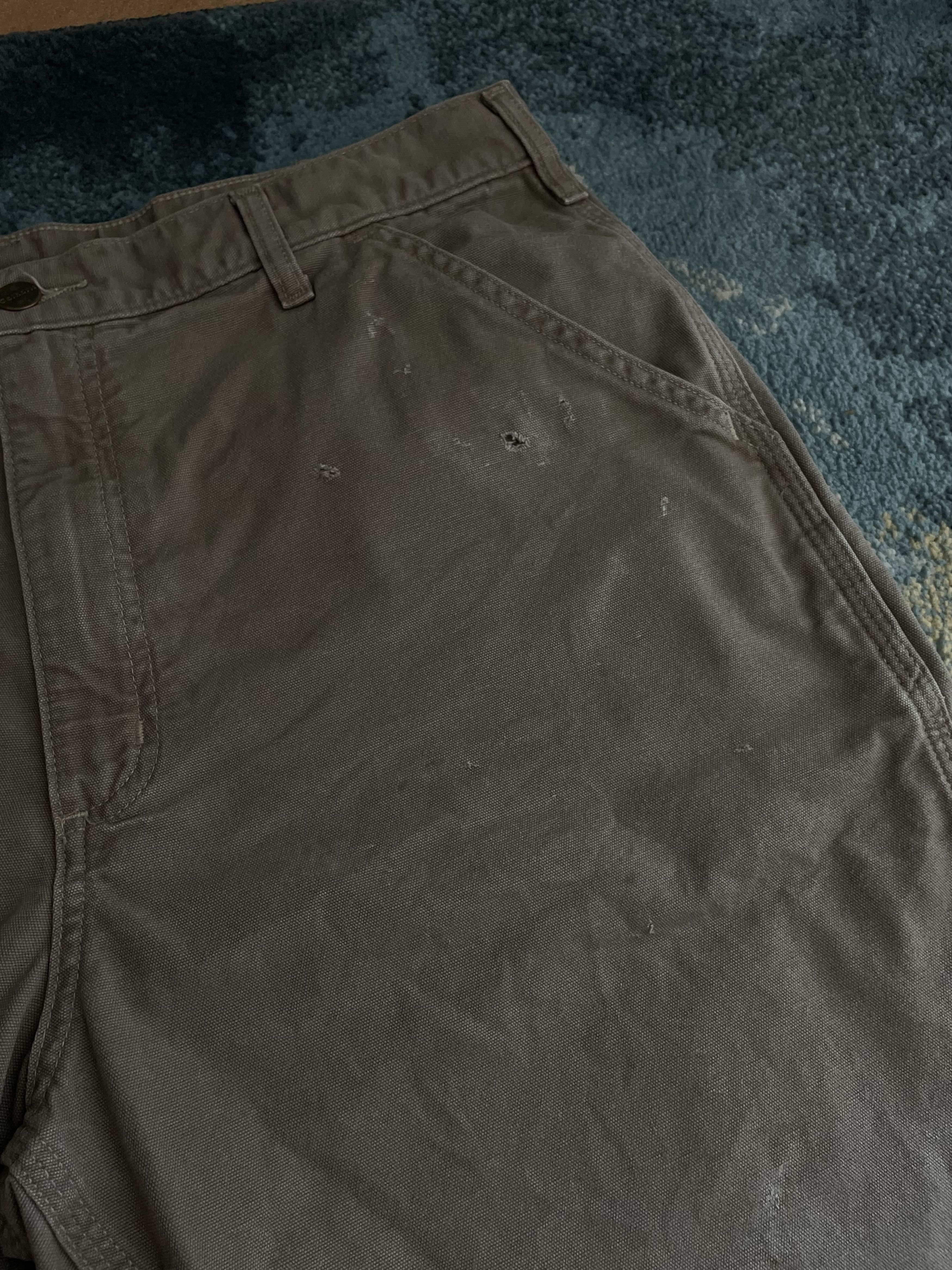 Carhartt Carhartt WIP Vintage FADED RAP SHORTS Size US 36 / EU 52 - 5 Thumbnail