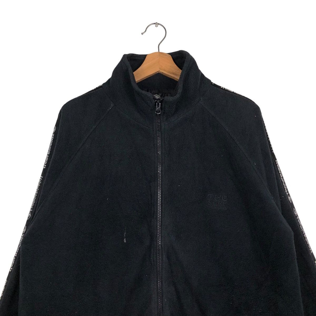 Japanese Brand 📌Vintage Fleece Jacket Zipper T&C Surf Design Size US M / EU 48-50 / 2 - 4 Thumbnail
