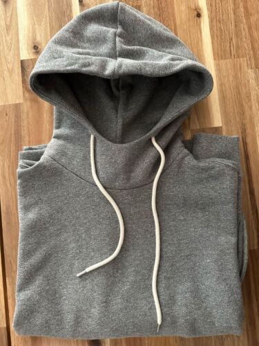 John Elliott John Elliott Dark Grey Aspen Mock Hoodie Size US S / EU 44-46 / 1 - 1 Thumbnail