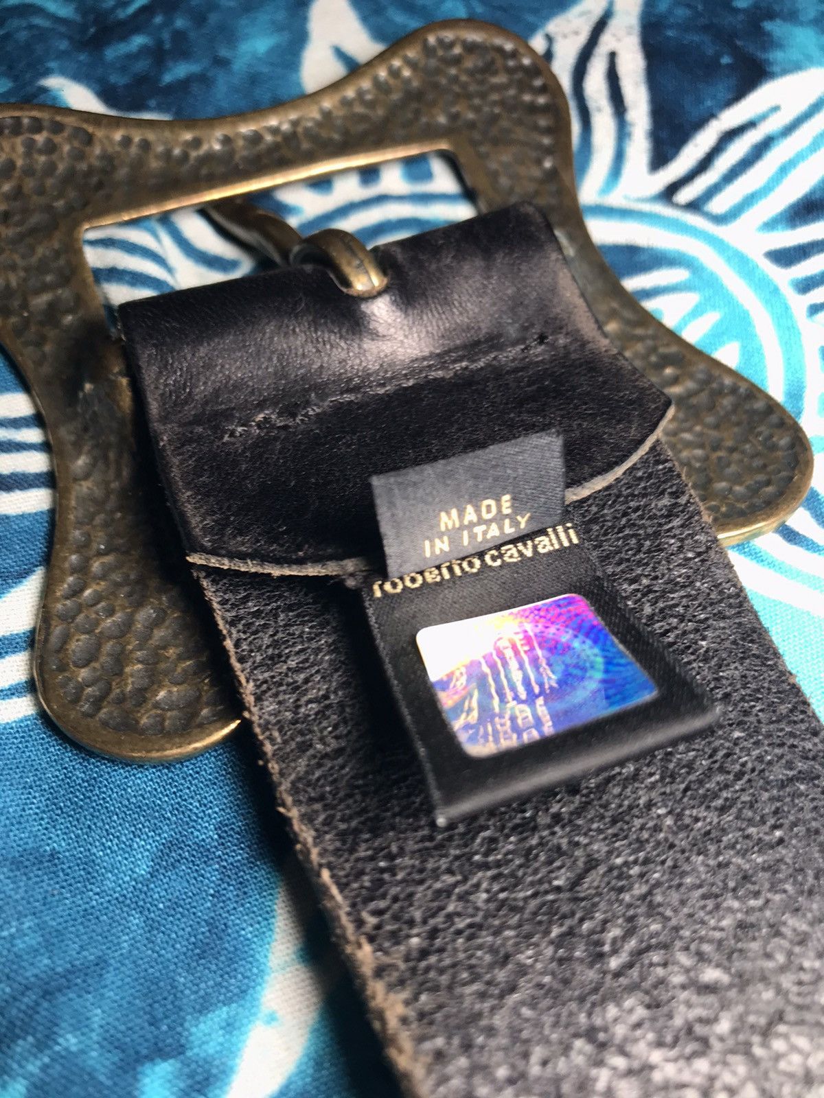Just Cavalli Just Cavalli vintage leather belt Roberto Cavalli Italy Size 30 - 11 Thumbnail