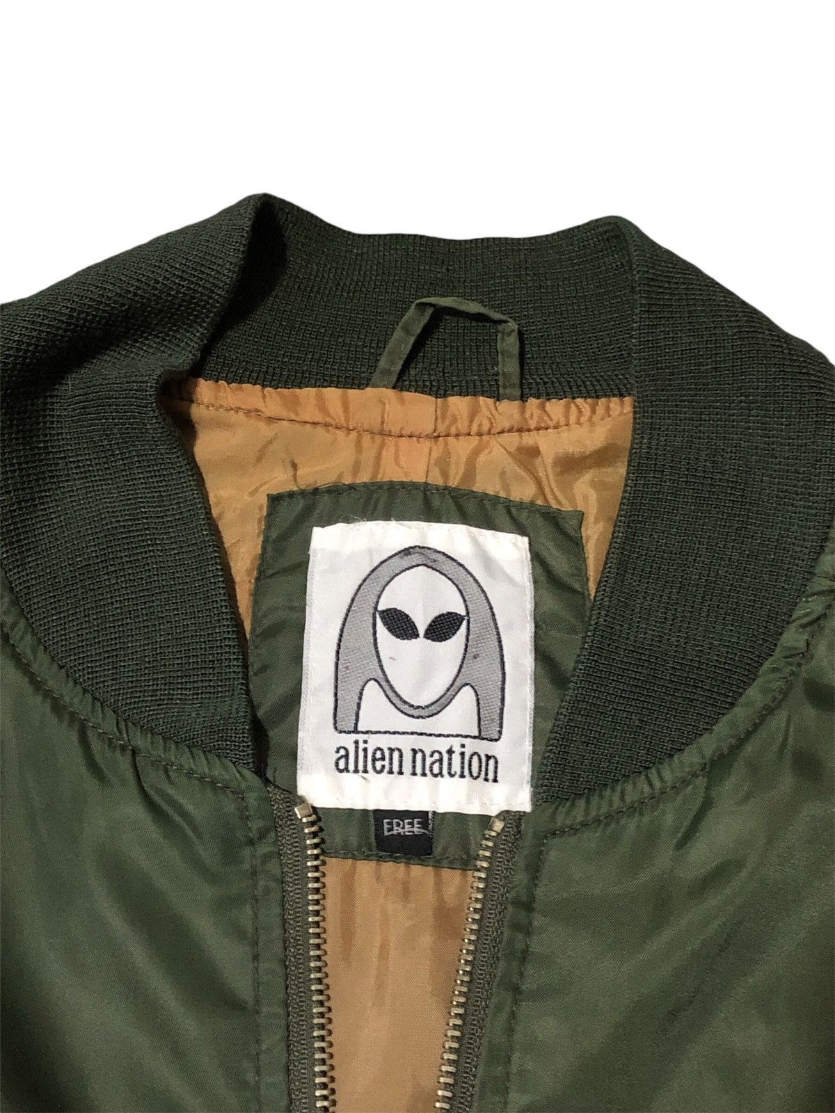 Alien Workshop VINTAGE ALIEN NATION BOMBER JACKET Size US XL / EU 56 / 4 - 5 Thumbnail