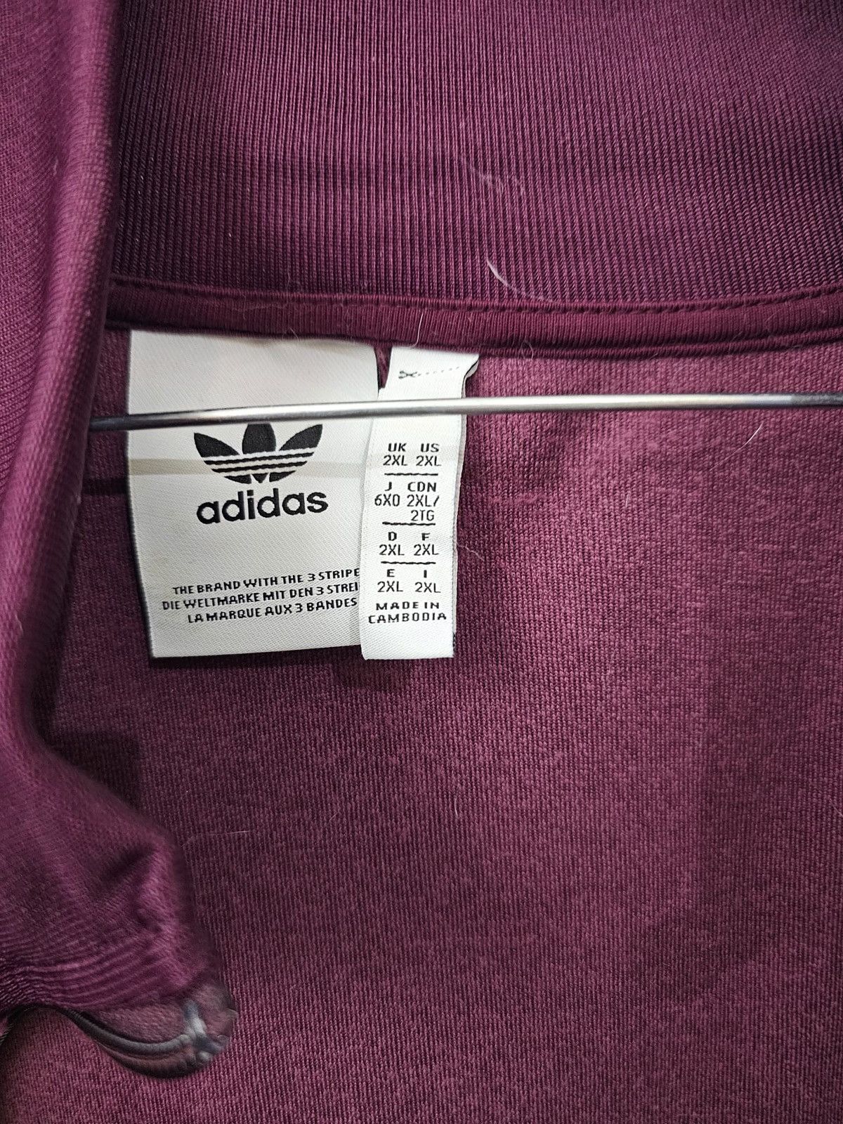 Adidas Adidas Velvet Track top Size US XXL / EU 58 / 5 - 3 Thumbnail