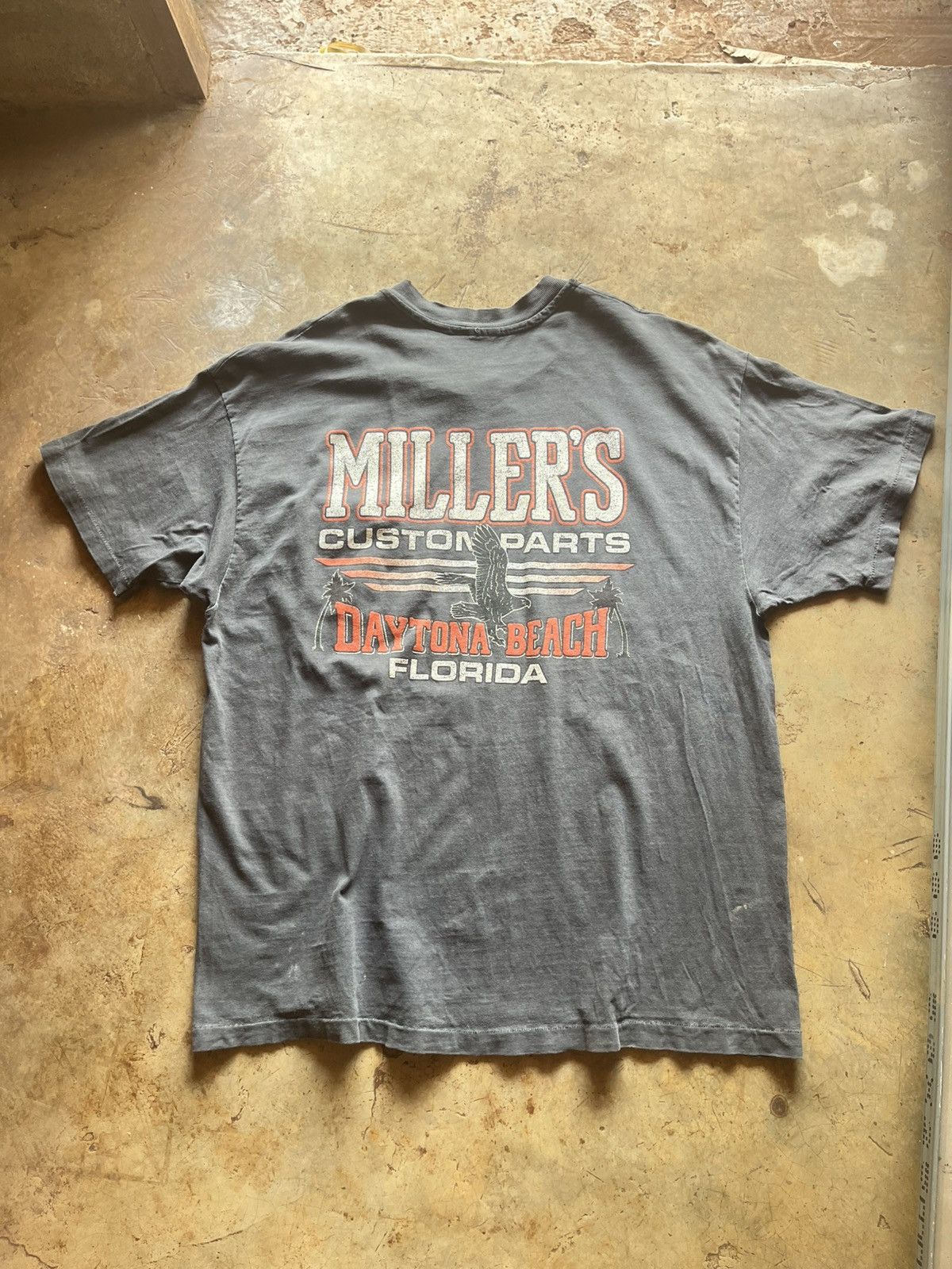 Vintage Thrashed faded H-D 90s’Single stitch pocket tee Size US XL / EU 56 / 4 - 3 Thumbnail