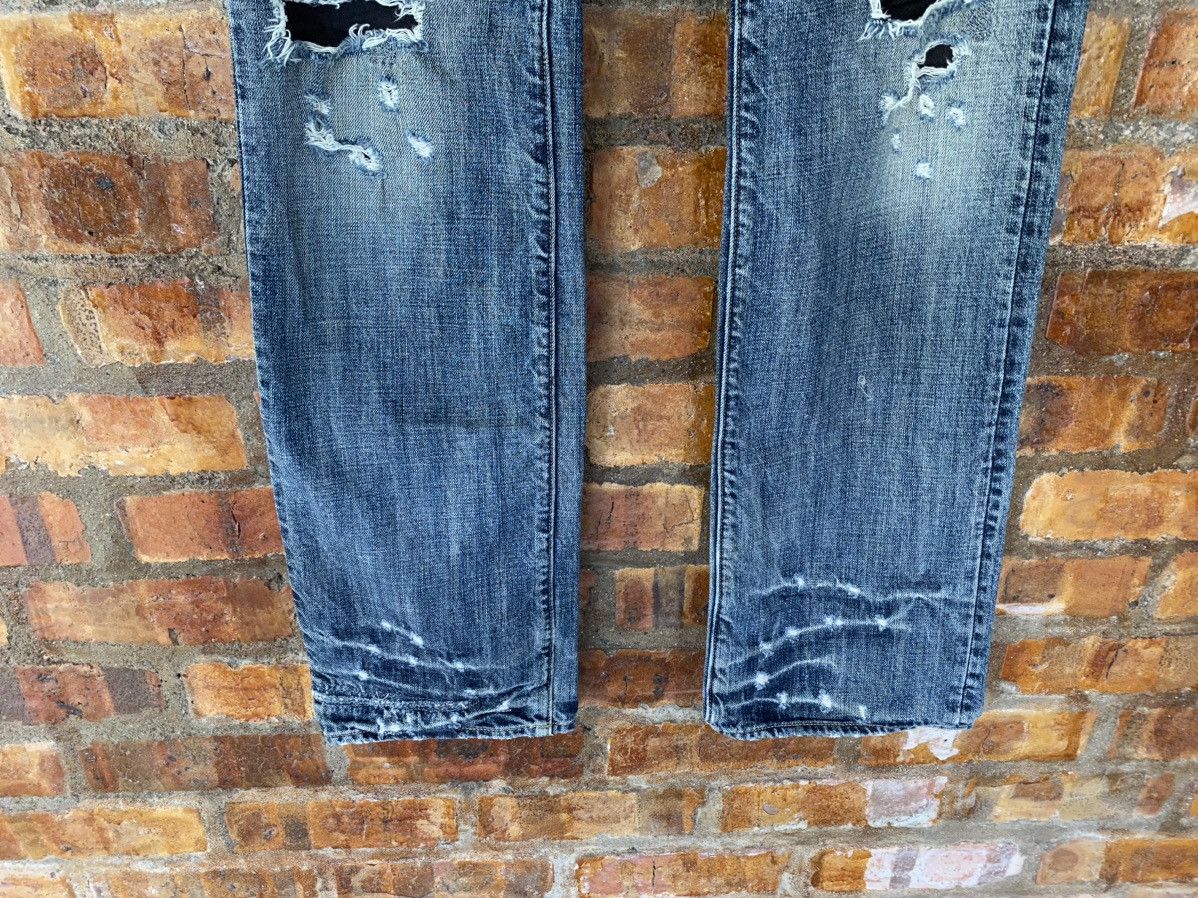 14th Addiction Vtg BARTACK Japan Distressed Ring Detailing pants Size US 30 / EU 46 - 5 Thumbnail