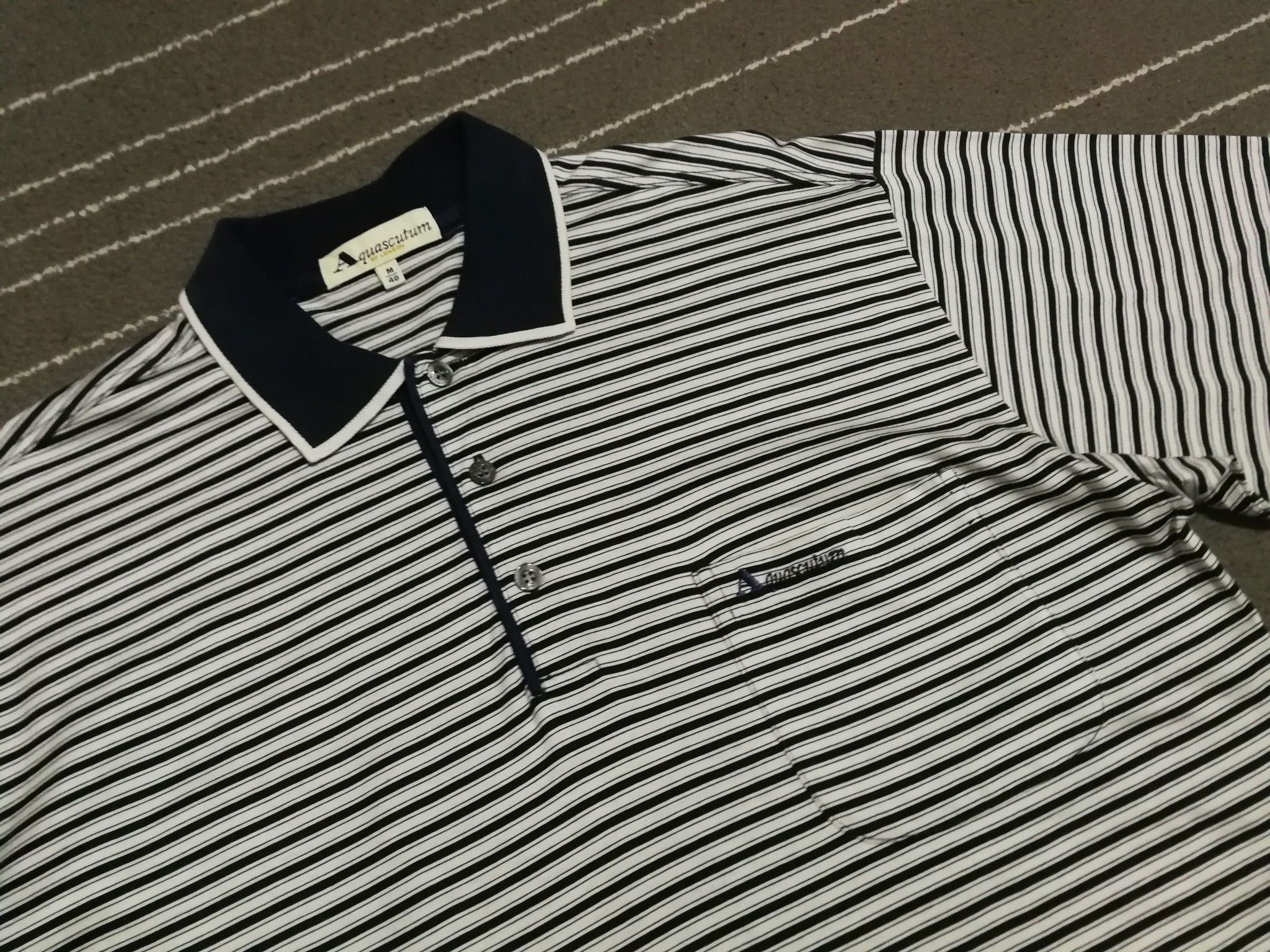 Aquascutum Aquascutum of london polo tee S 1904 Size US S / EU 44-46 / 1 - 9 Thumbnail