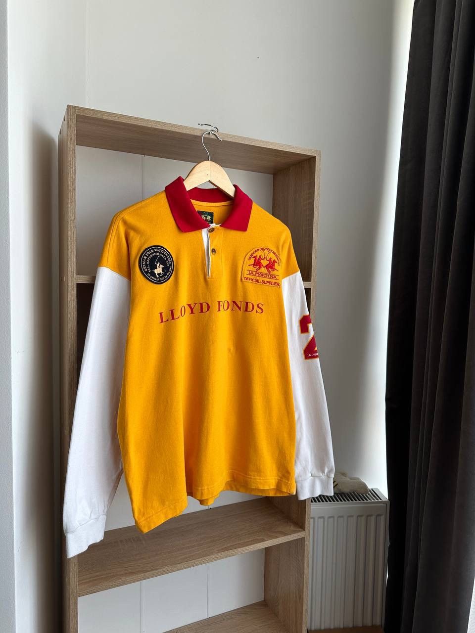 Polo Ralph Lauren × Vintage Vintage La Martina Polo Team Rugby Big Logo PRL Sweatshirt Size US M / EU 48-50 / 2 - 9 Thumbnail