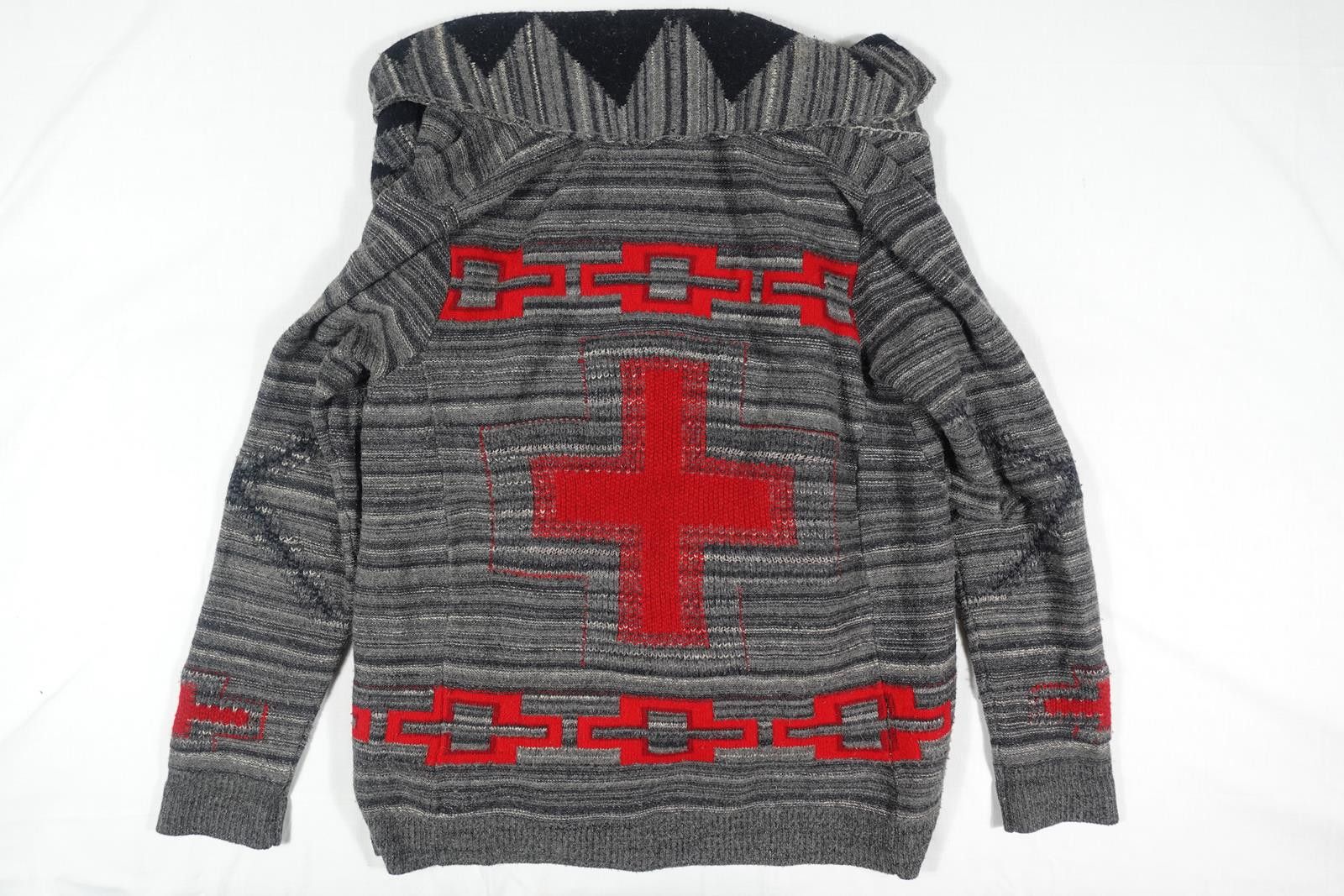 Ralph Lauren Blue Label Ralph Lauren Blue Label Sweaer Poncho Aztec Indian Cross L Size L / US 10 / IT 46 - 2 Thumbnail