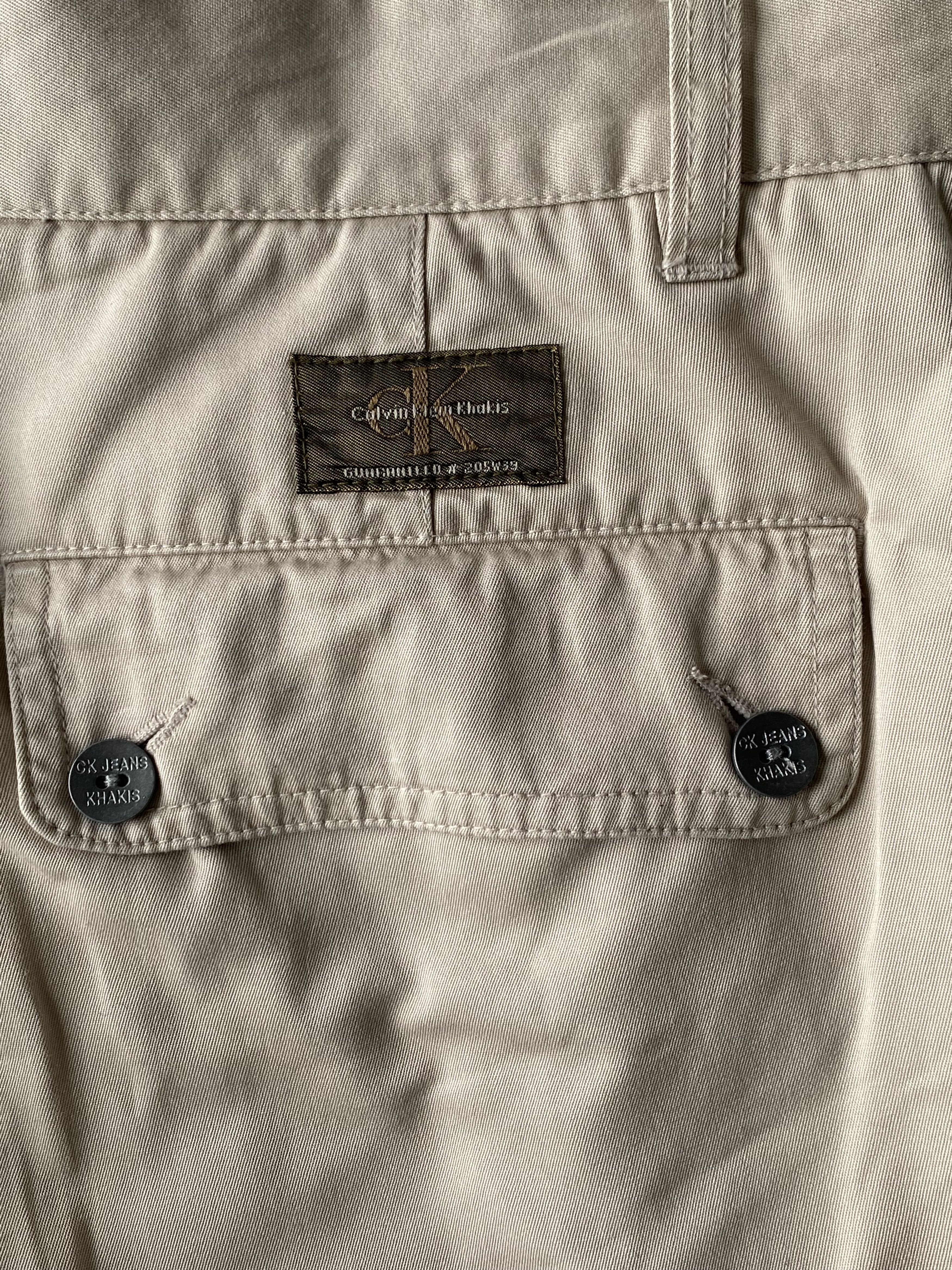 Calvin Klein Calvin Klein Beige Trousers Size 33 Size US 33 - 14 Thumbnail