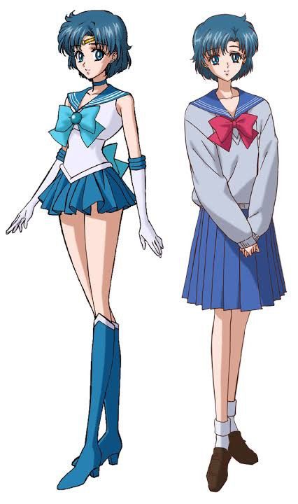 Anime Sailor Moon Crystal "Sailor Mercury" Tee Size US M / EU 48-50 / 2 - 15 Thumbnail
