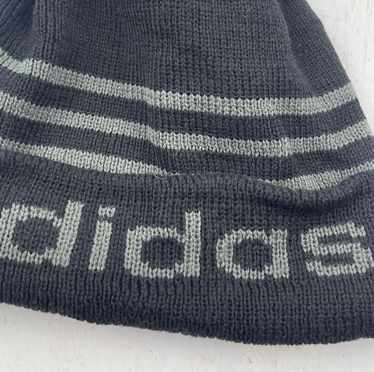 Adidas vintage adidas beanie hat tc47 Size ONE SIZE - 4 Thumbnail