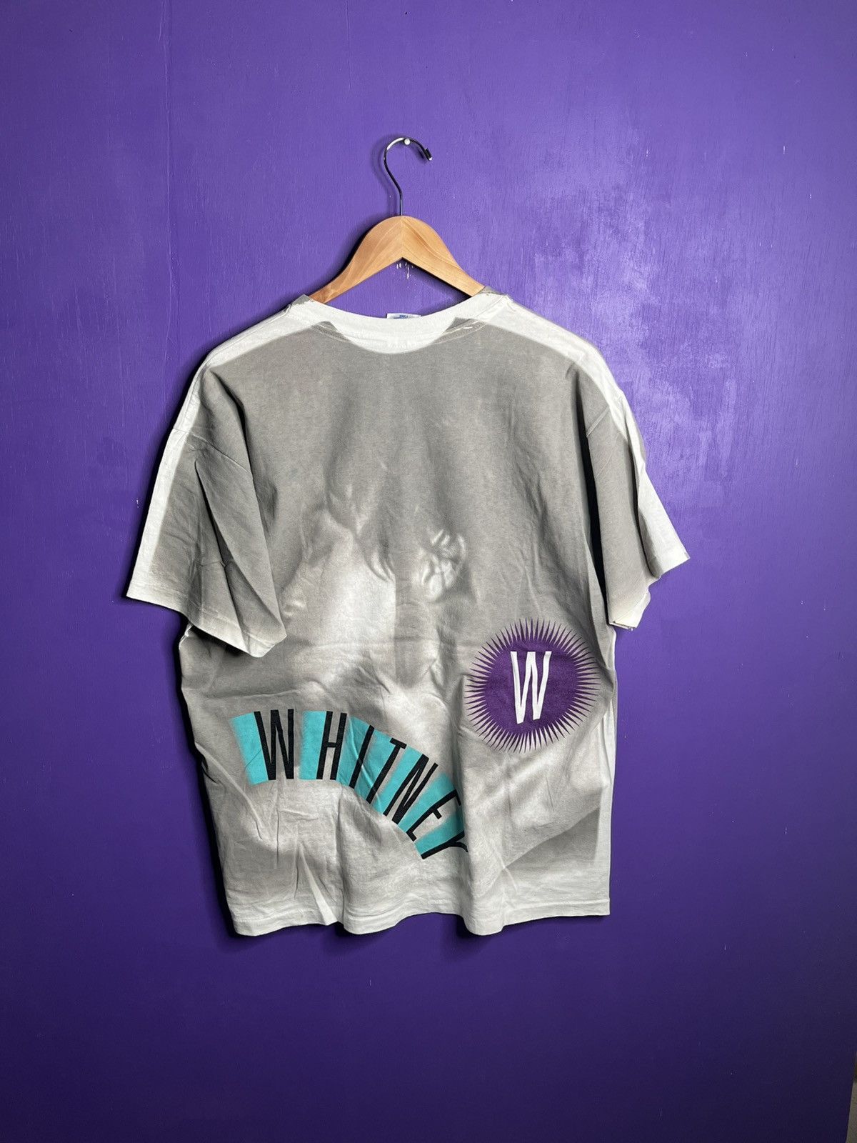 Band Tees × Vintage Vintage 1993 Whitney Houston AOP t-shirt Size US XL / EU 56 / 4 - 2 Thumbnail