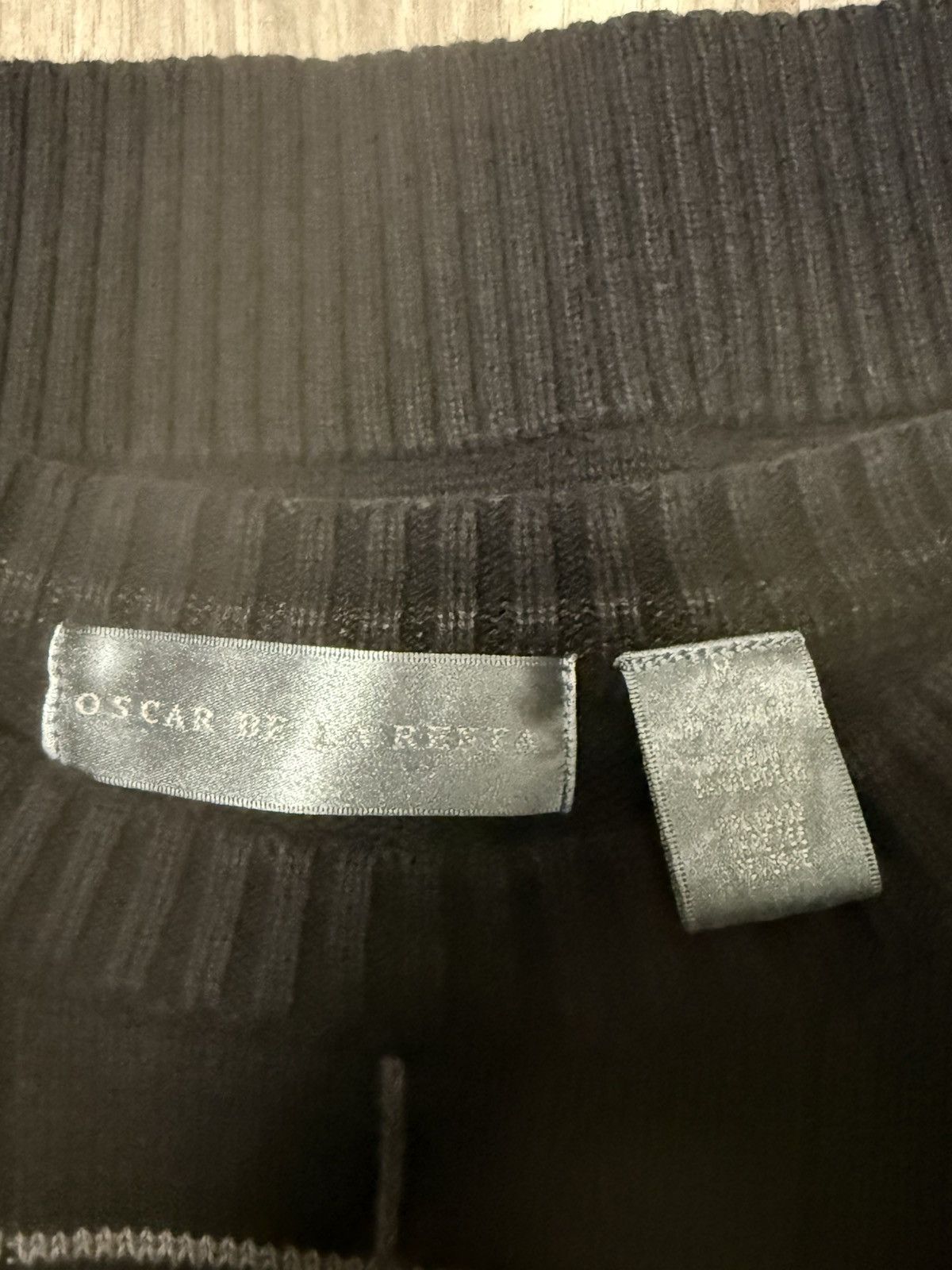 Oscar De La Renta Oscar De La Renta Men’s Crewneck Sweater Black/Grey Size US M / EU 48-50 / 2 - 4 Thumbnail