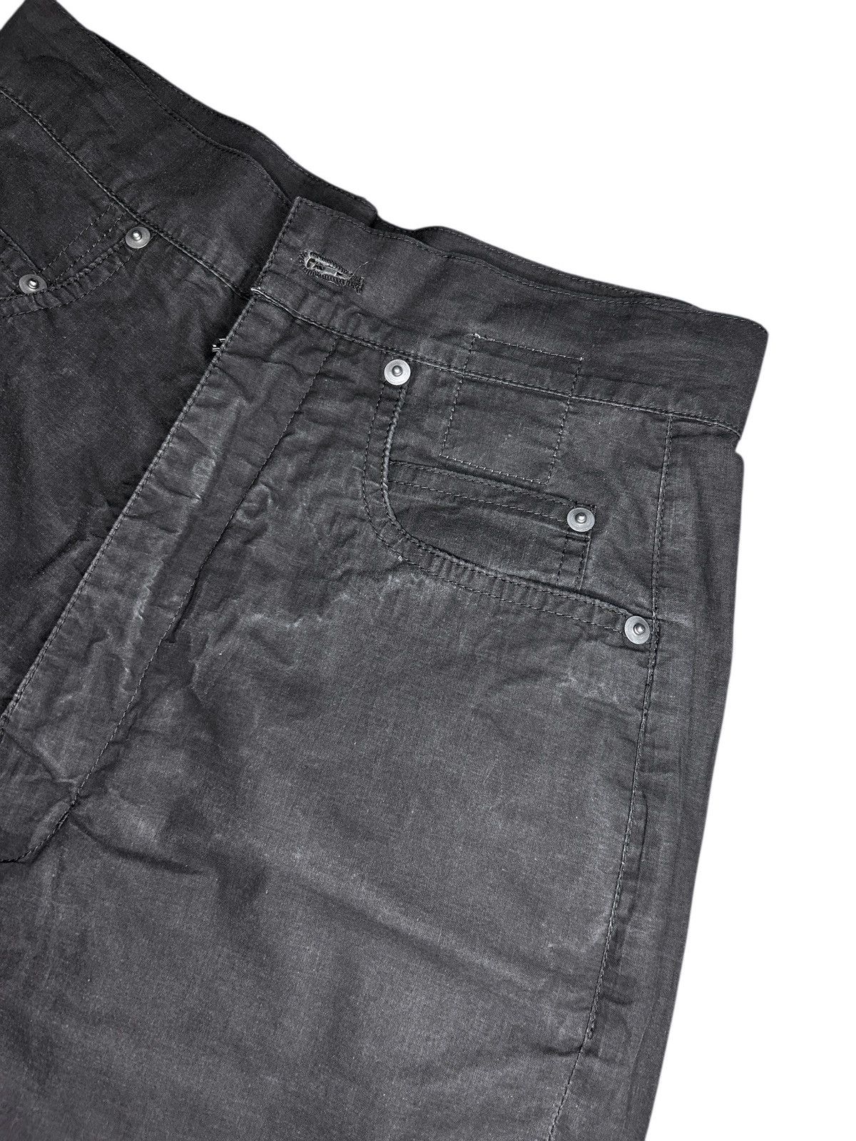 Rick Owens Drkshdw S/S 22 Bolans Cut Trousers Size 25" / US 0 / IT 36 - 3 Thumbnail