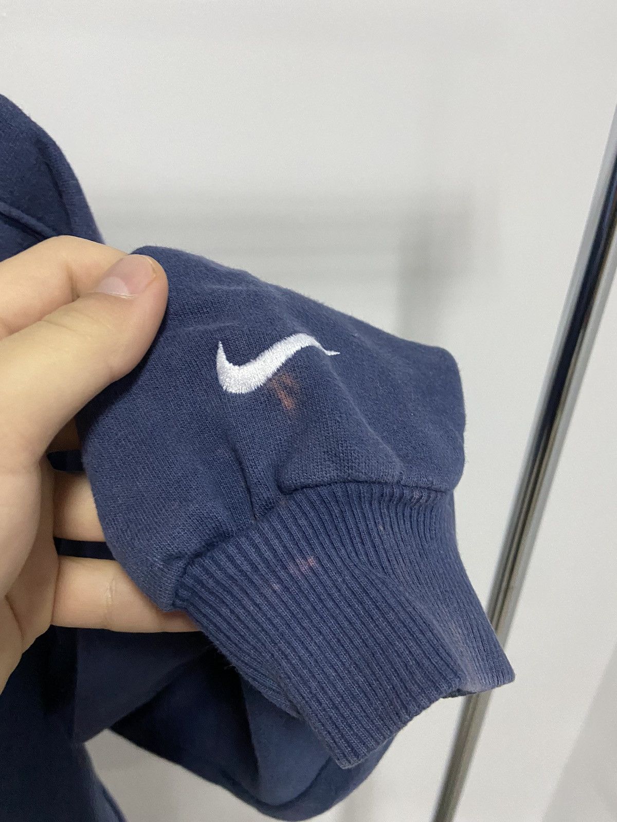 Nike × Vintage Nike Sweatshirt big spell out Logo Vintage 90s Size US L / EU 52-54 / 3 - 9 Thumbnail