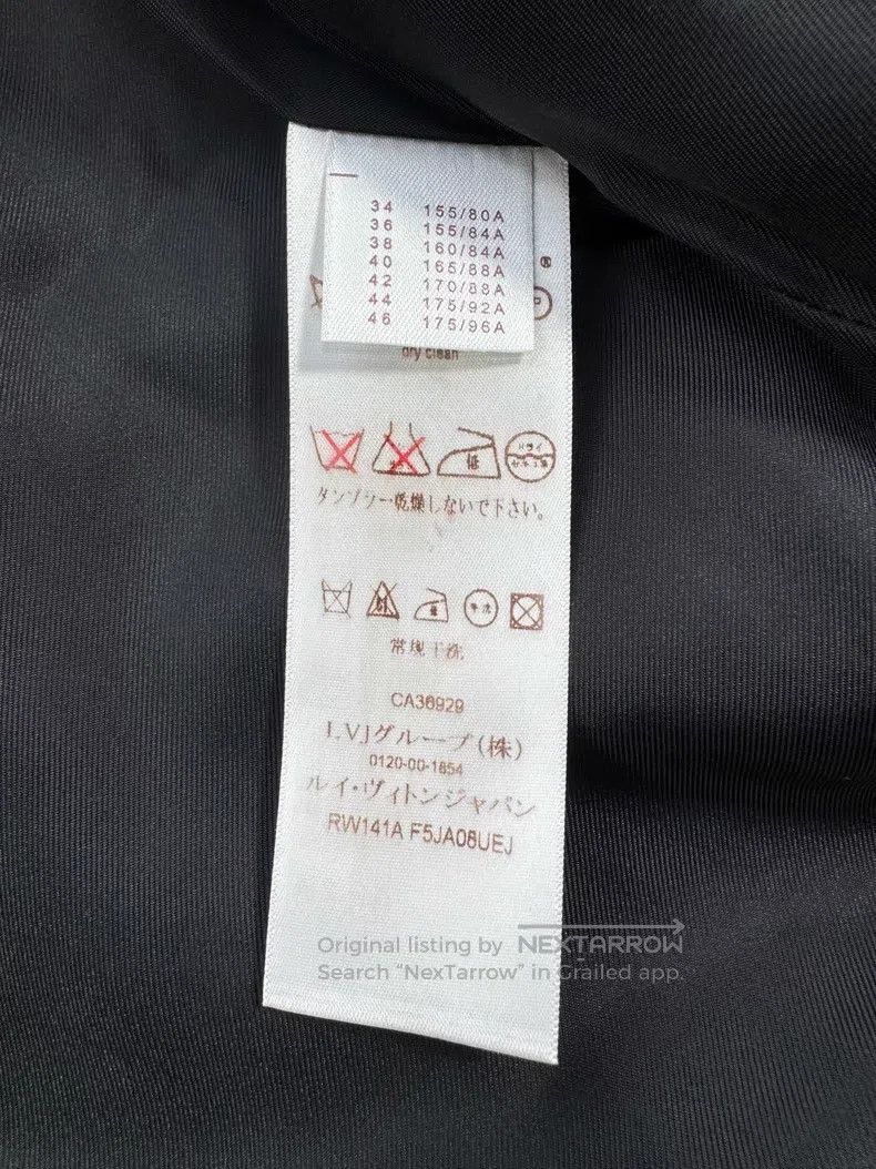 Louis Vuitton Louis Vuitton Small Flower Full Print Plaid Wool Three-Qua Size XS / US 0-2 / IT 36-38 - 7 Thumbnail