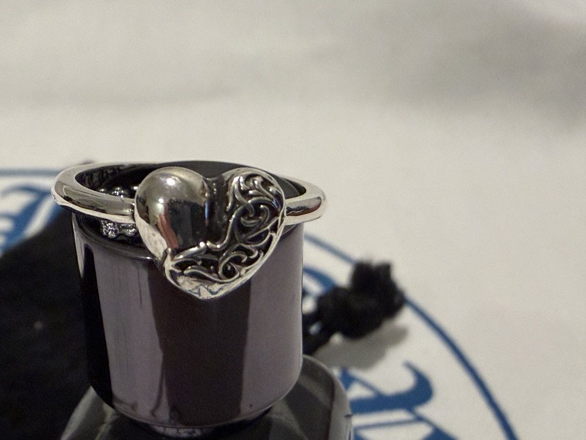 Chrome Hearts Heart Bubblegum Heart Silver Ring｜tiny heart ring Size ONE SIZE - 5 Thumbnail