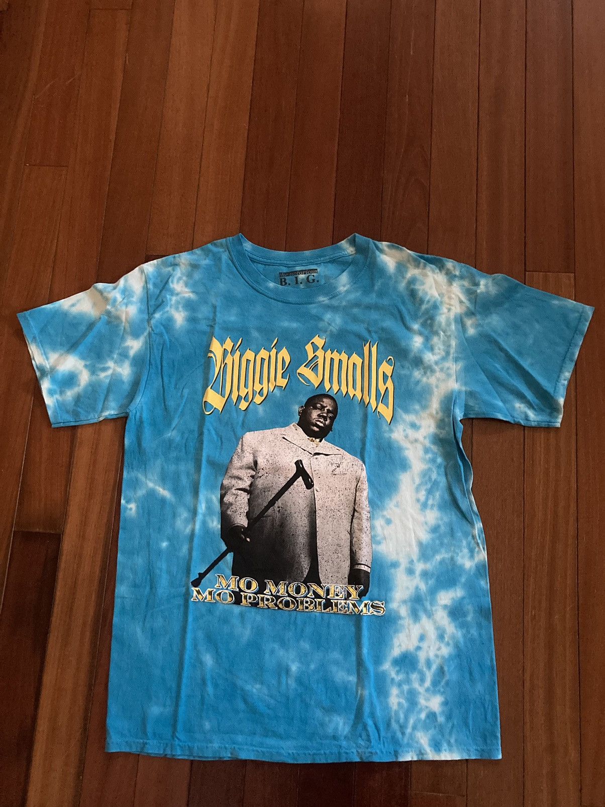 Designer × Vintage The Notorious BIG Biggie Smalls MO Money Mo Problems Tiedye Size US M / EU 48-50 / 2 - 1 Thumbnail