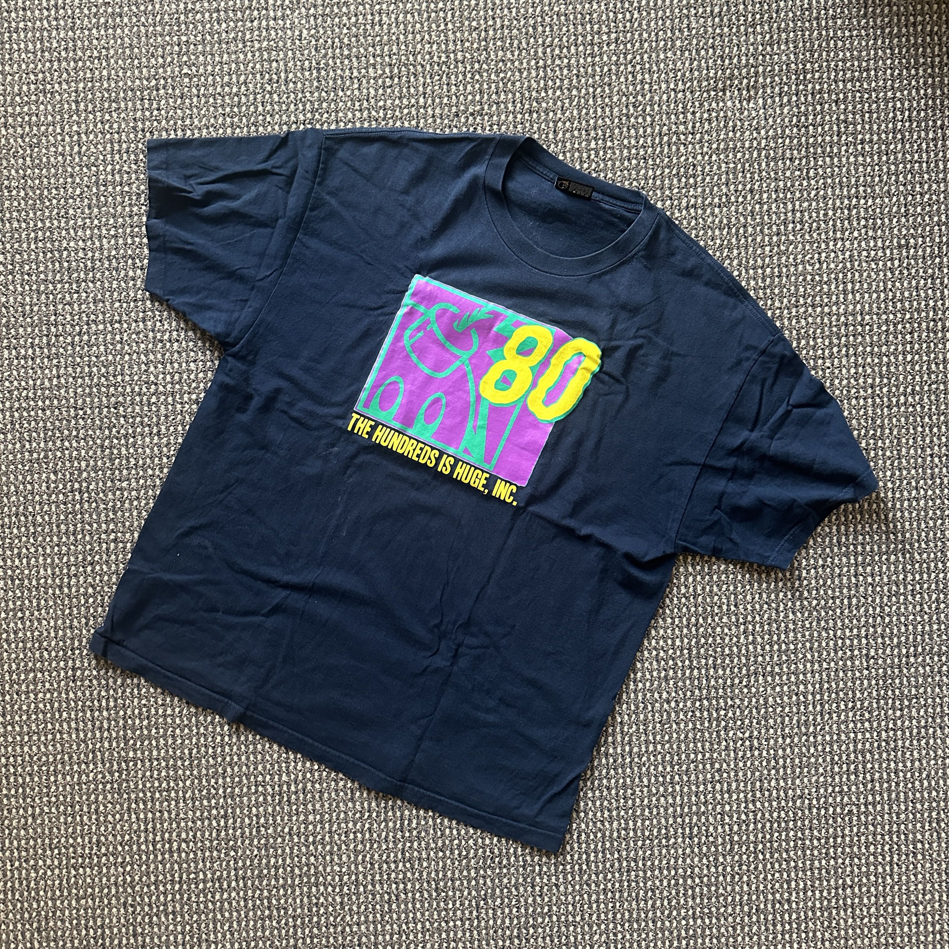 The Hundreds The Hundreds Dark Blue Graphic Tee XXL Size US XXL / EU 58 / 5 - 1 Thumbnail