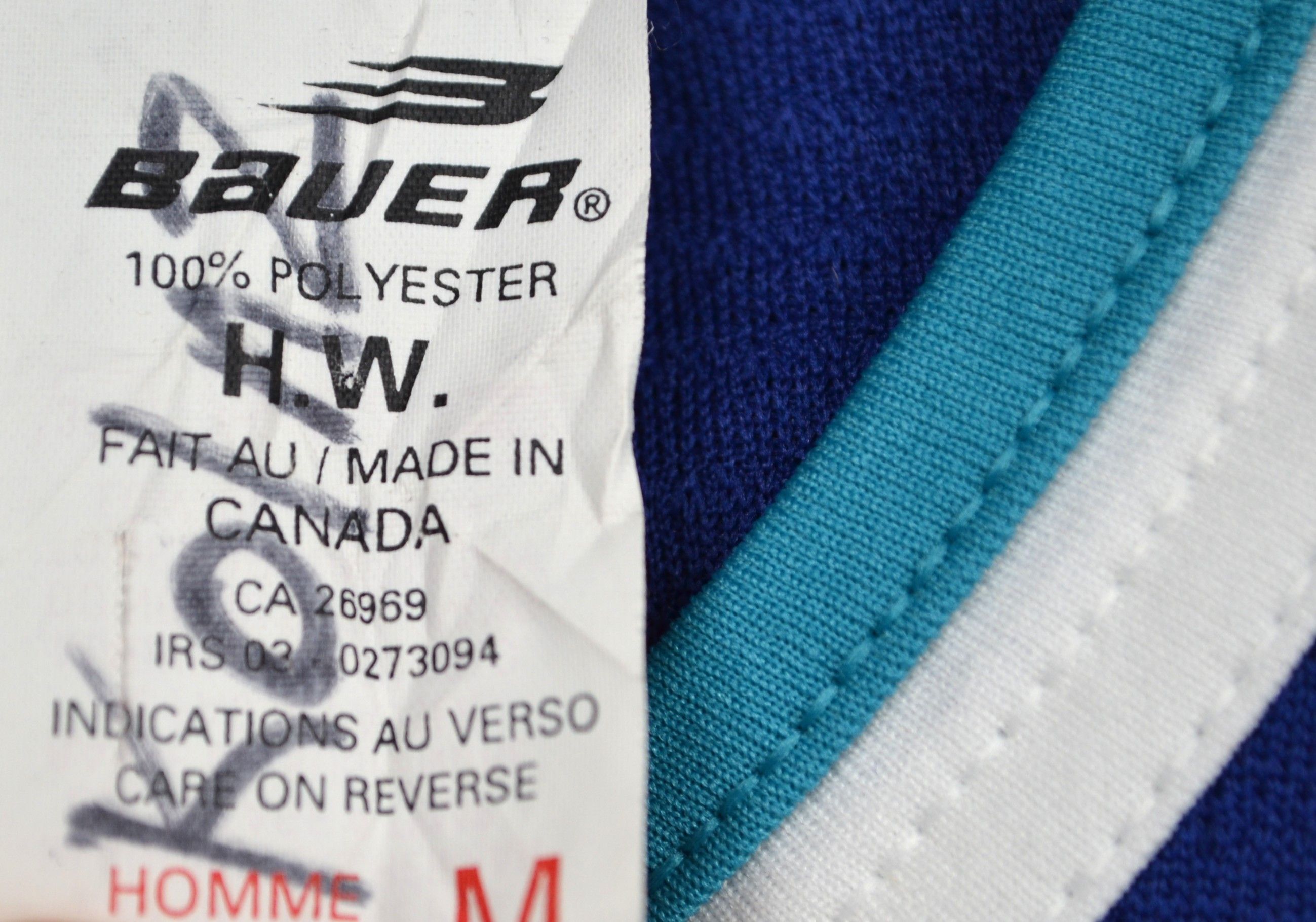 Vintage Bauer AHL Worcester Icecats M Jersey Vintage Made in Canada Size US M / EU 48-50 / 2 - 3 Thumbnail