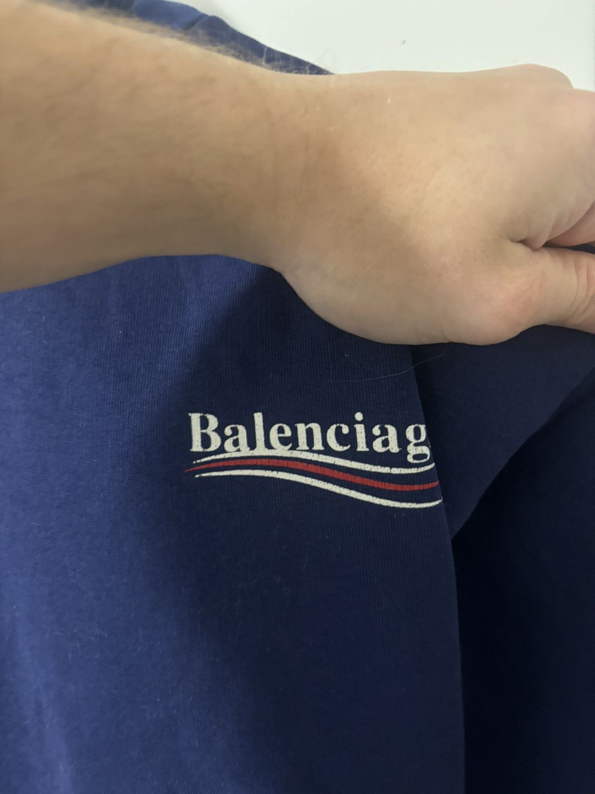 Balenciaga Logo hoodie Size US M / EU 48-50 / 2 - 3 Thumbnail