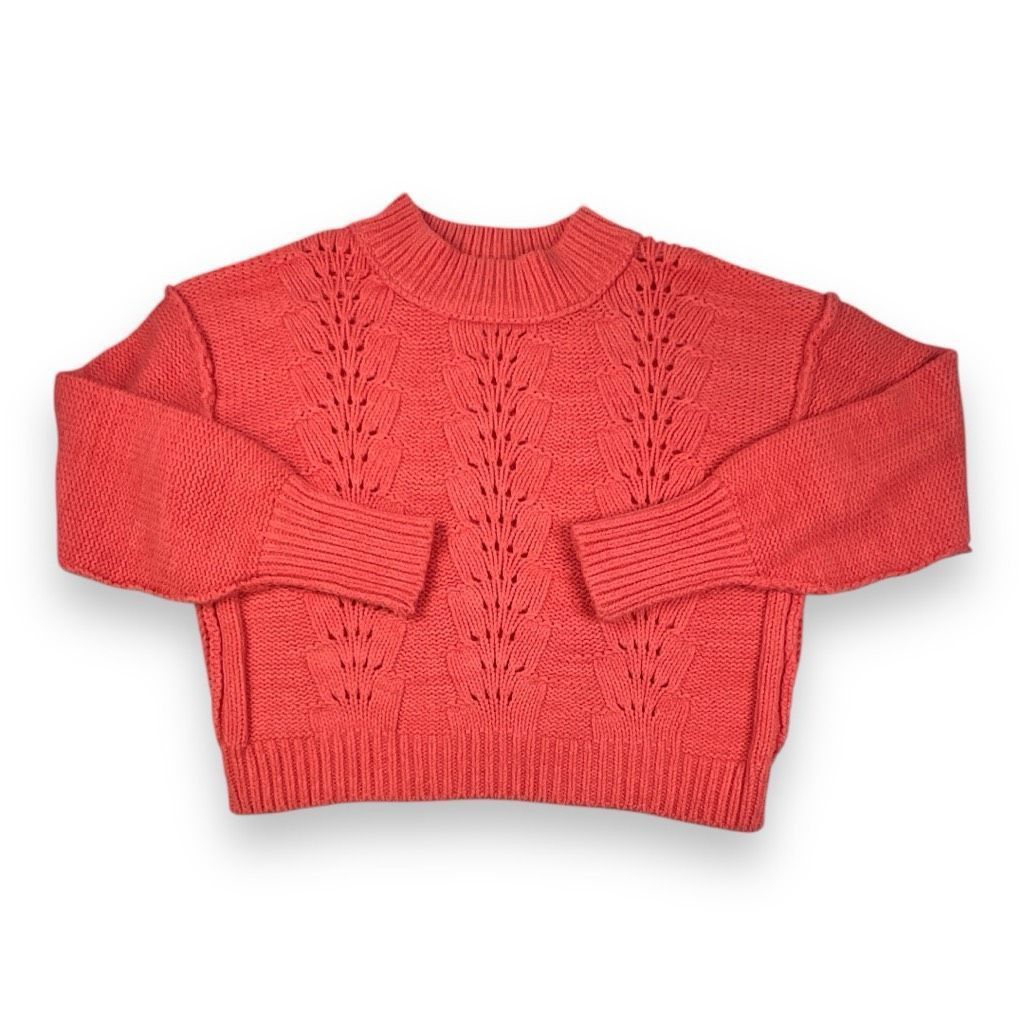 Free People Free People Bell Song Pink Cropped Boxy Knit Sweater Size Me Size M / US 6-8 / IT 42-44 - 2 Thumbnail