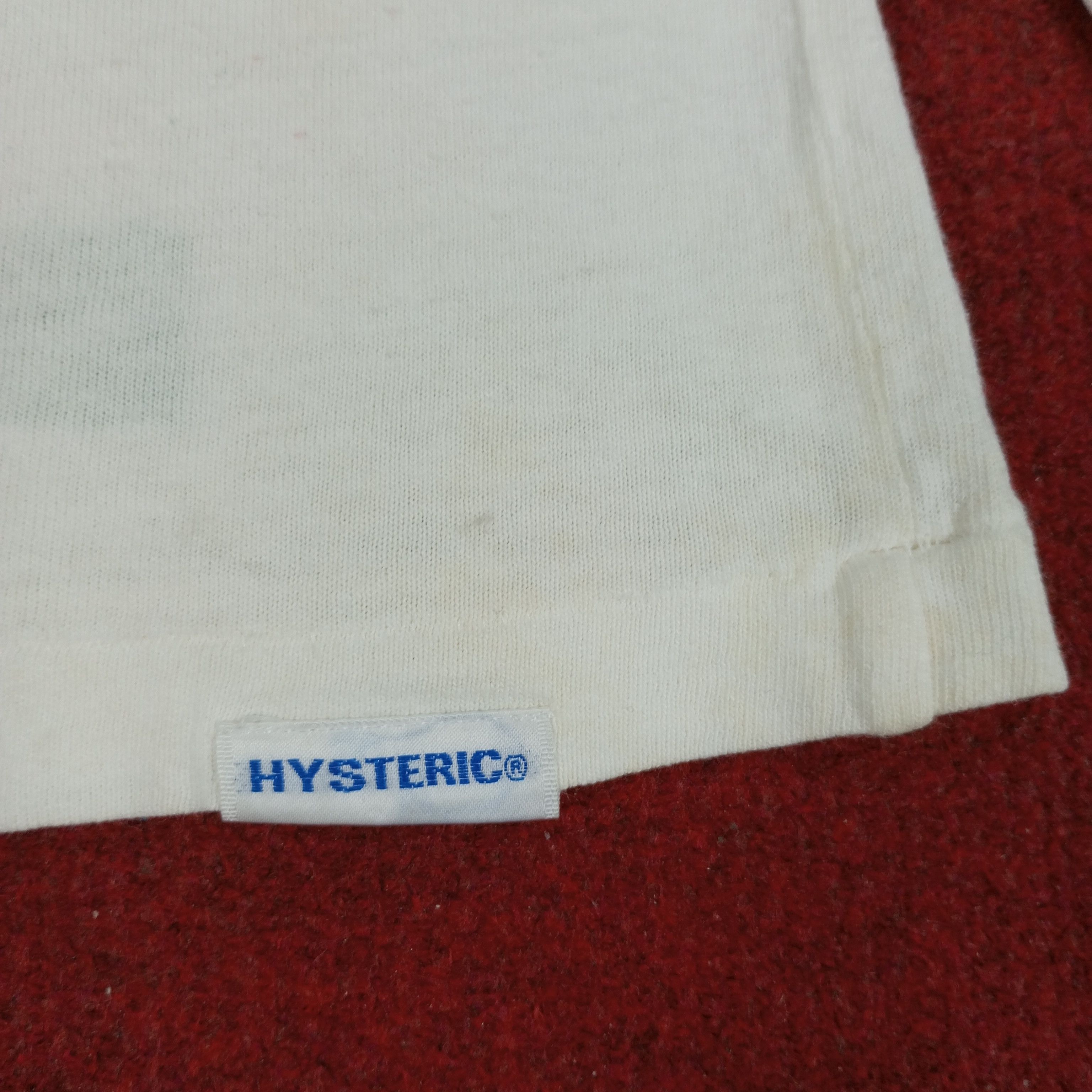 Hysteric Glamour × Japanese Brand × Vintage Hysteric Glamour Japanese Brand Long Sleeve Tshirt Size XS / US 0-2 / IT 36-38 - 9 Thumbnail