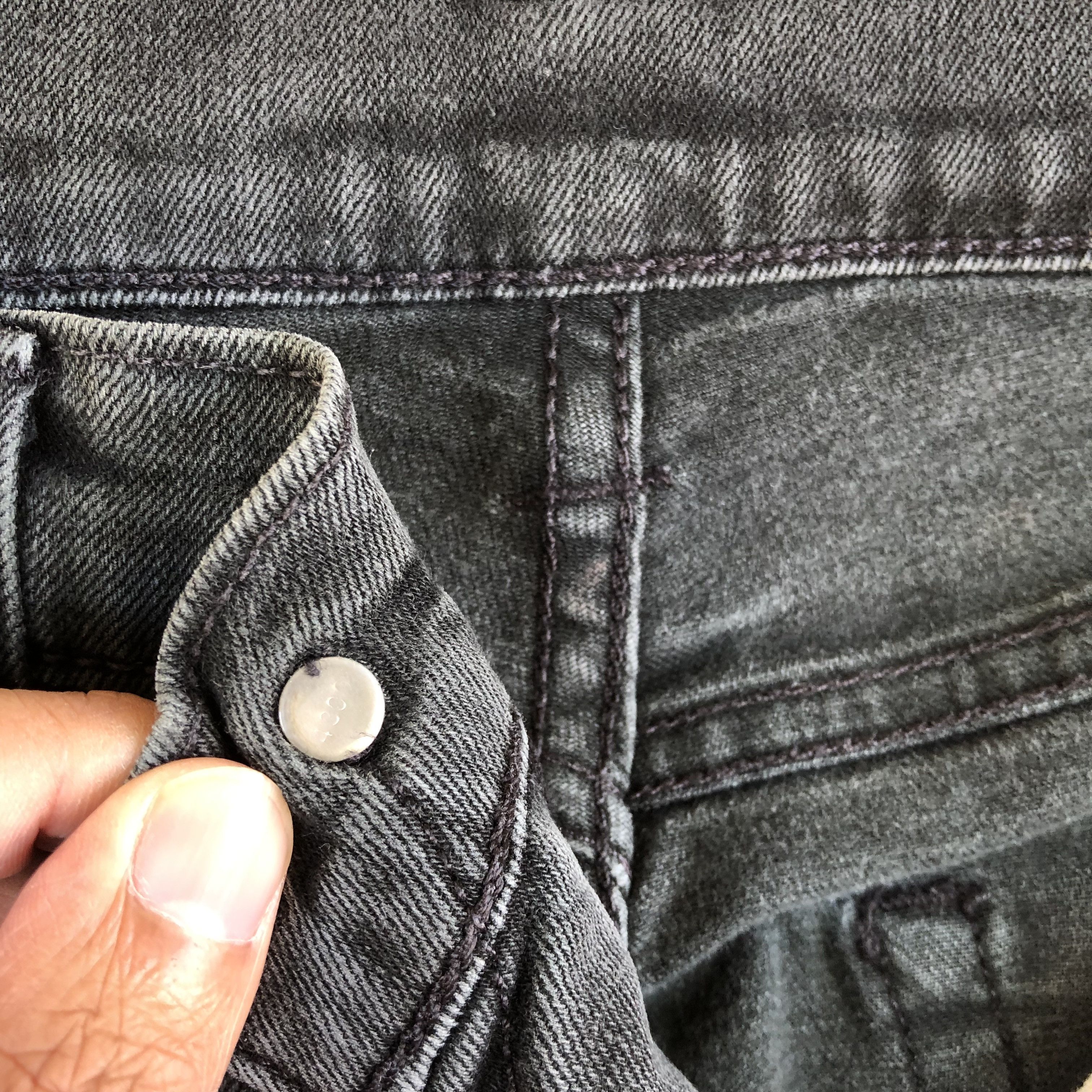 Levi's × Vintage Foundry Vintage Levis 511 Faded Black Jeans Levis Denim Pants Size US 30 / EU 46 - 7 Thumbnail