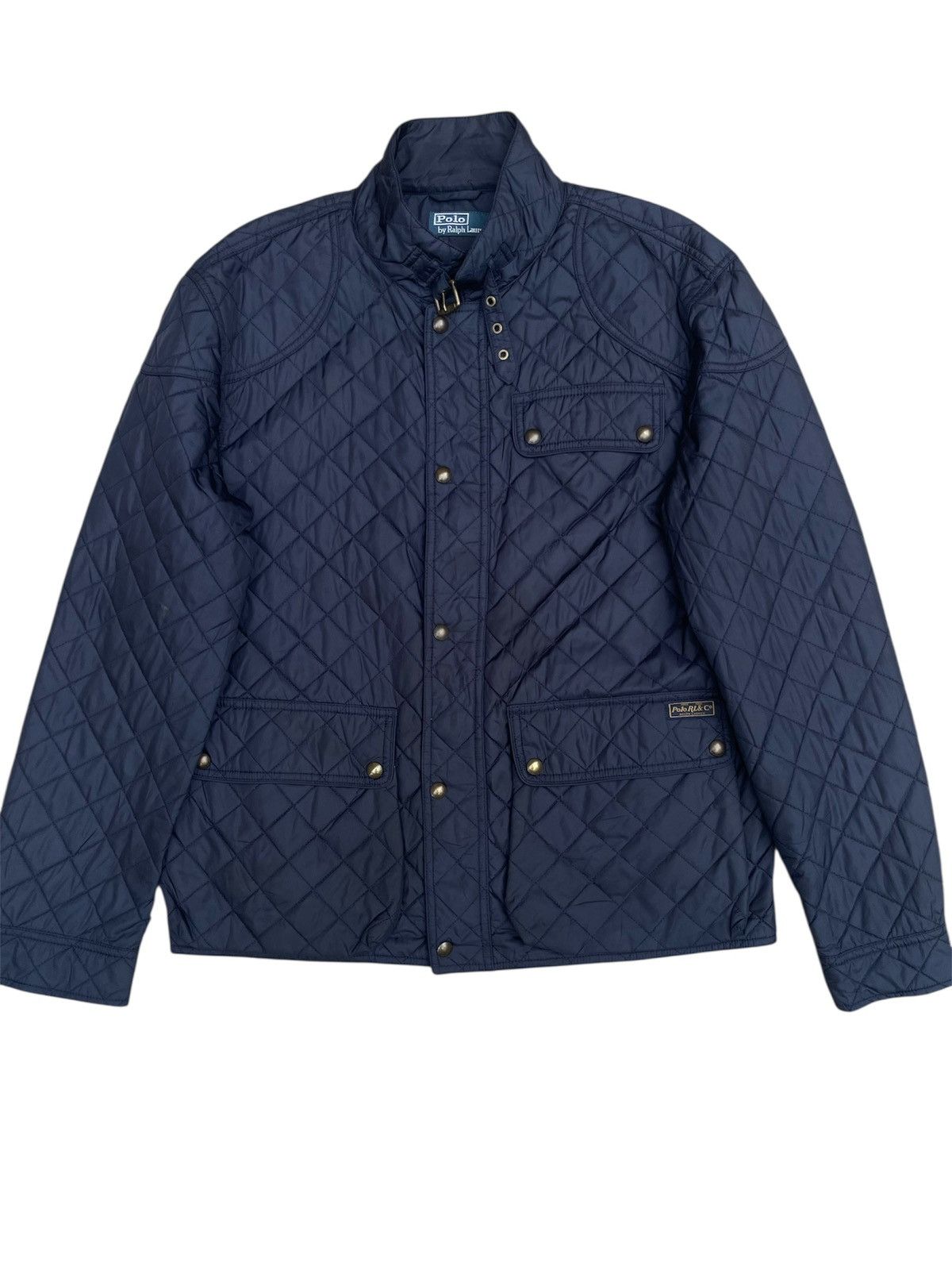 Polo Ralph Lauren Vintage Polo Ralph Lauren Jacket Snap Fastening - Hidden Zip Size US M / EU 48-50 / 2 - 1 Thumbnail