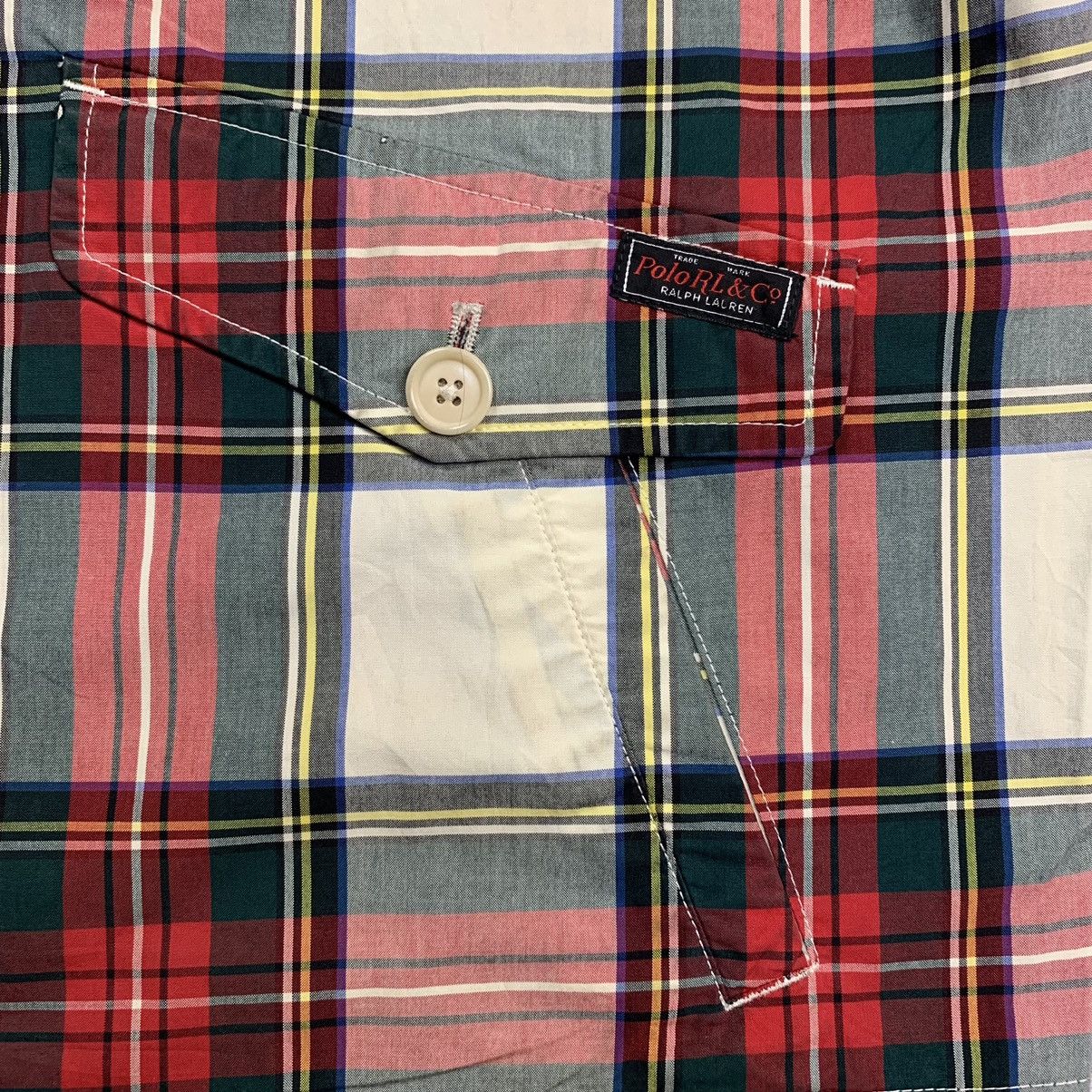 Polo Ralph Lauren Vintage polo ralph lauren utility plaid jacket Size US L / EU 52-54 / 3 - 10 Thumbnail