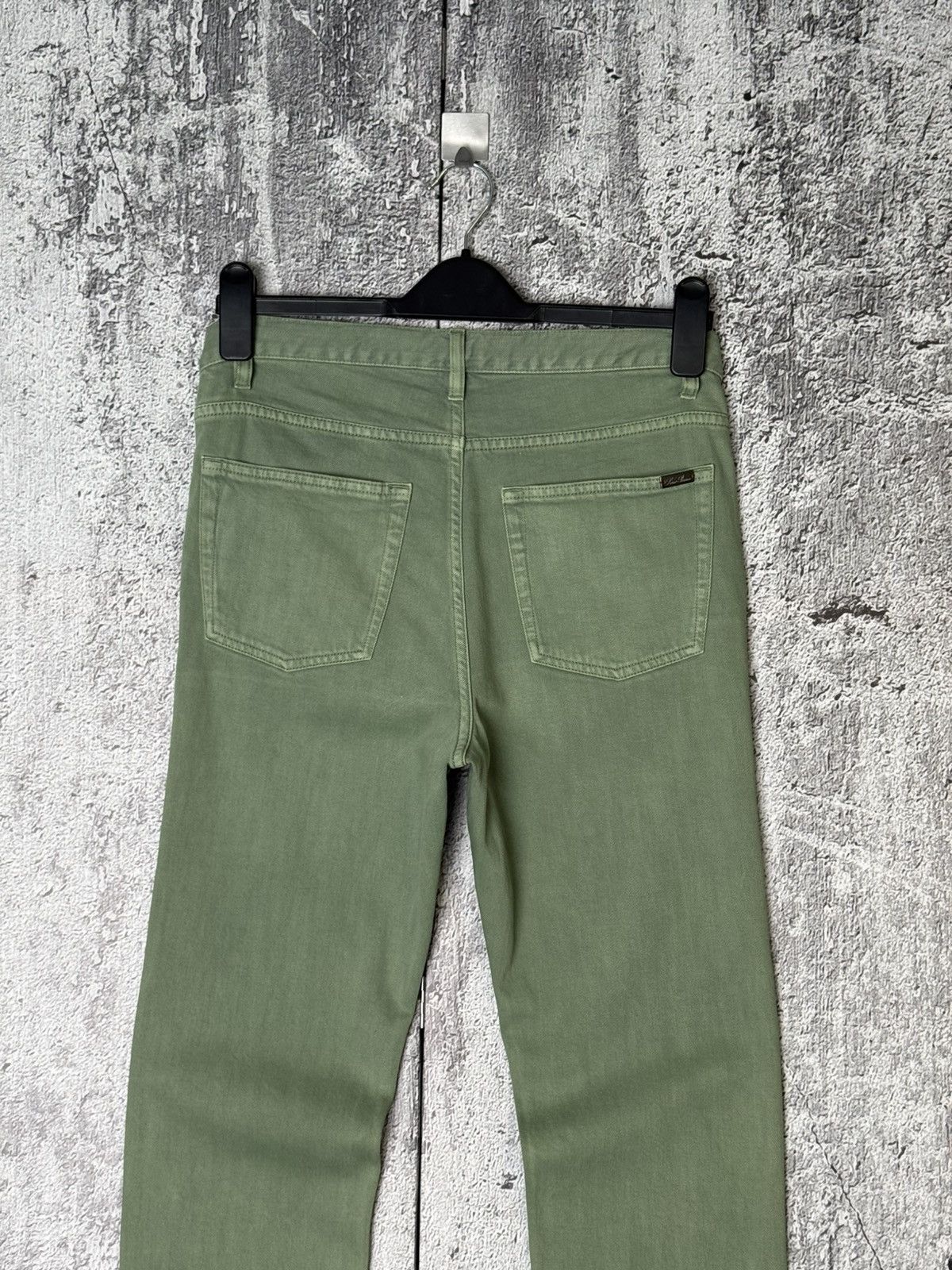 Loro Piana Loro Piana Green Jeans Denim Pants Chino Trousers Metal Logo Size US 30 / EU 46 - 2 Thumbnail