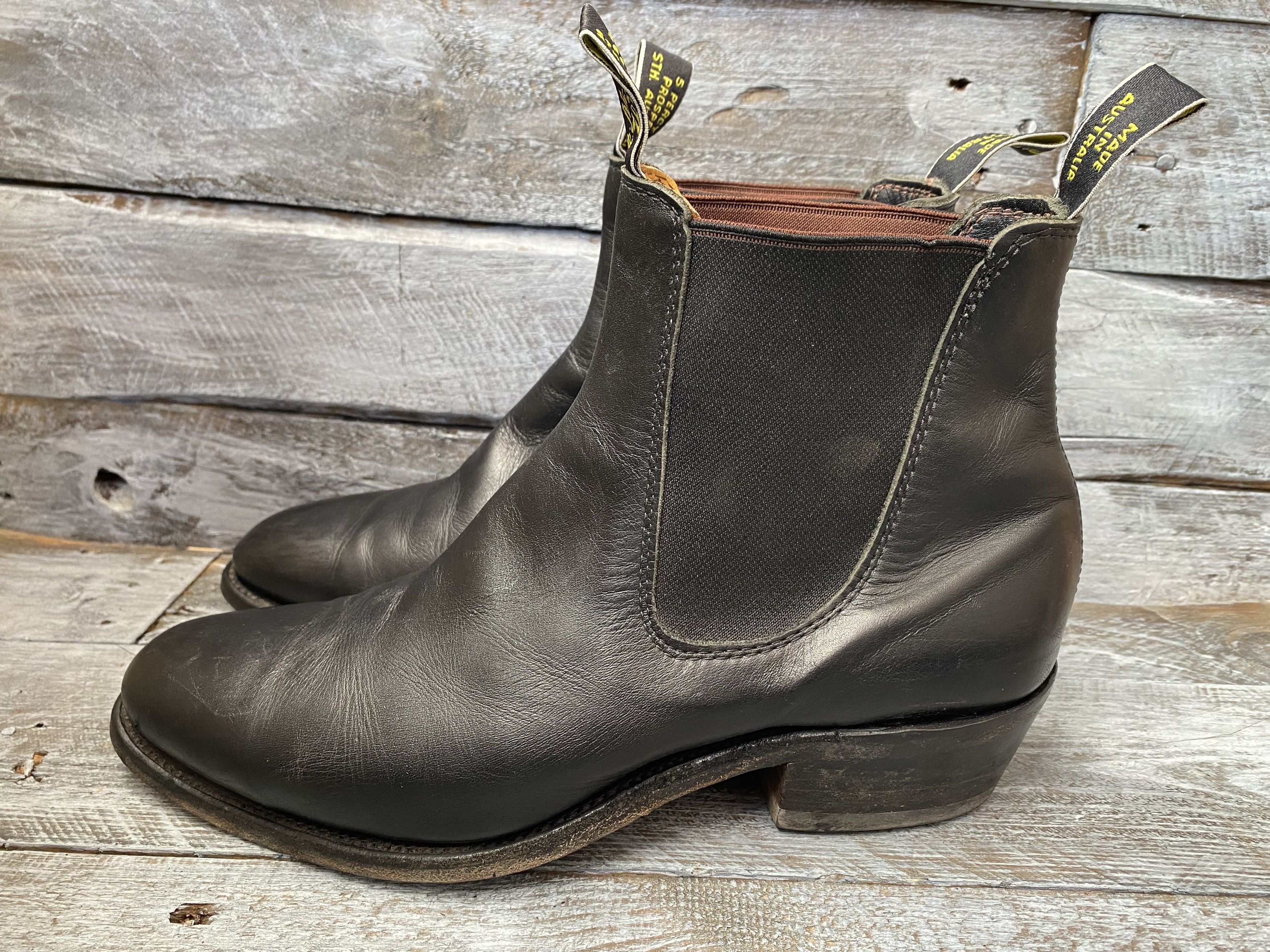 R.M. Williams R.M.Williams chelsea boots, cuban heel szUk 8.5G Size US 9.5 / EU 42-43 - 7 Thumbnail