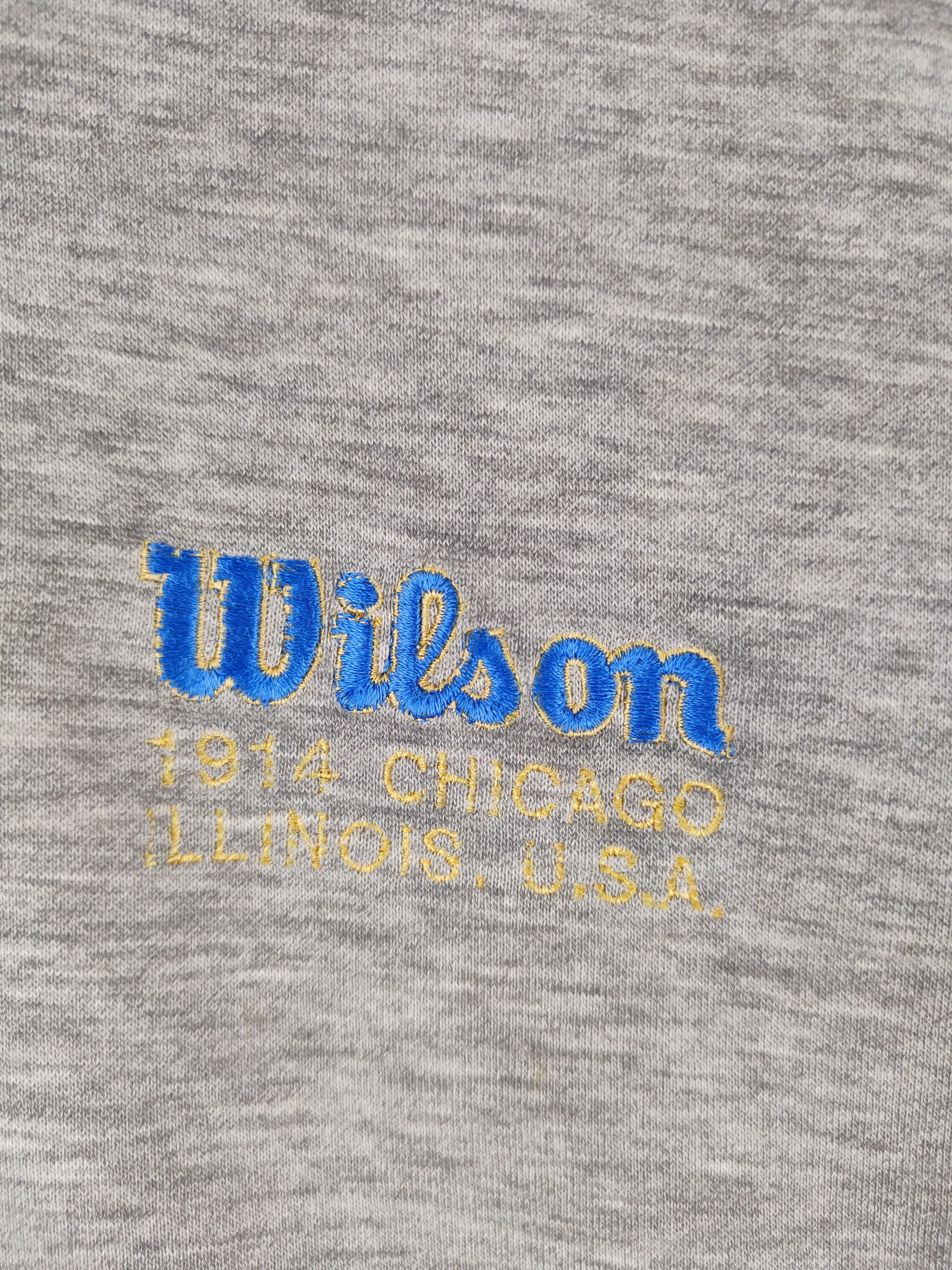Vintage DL Wilson Gray Sweatshirts #2488 Size US L / EU 52-54 / 3 - 5 Thumbnail