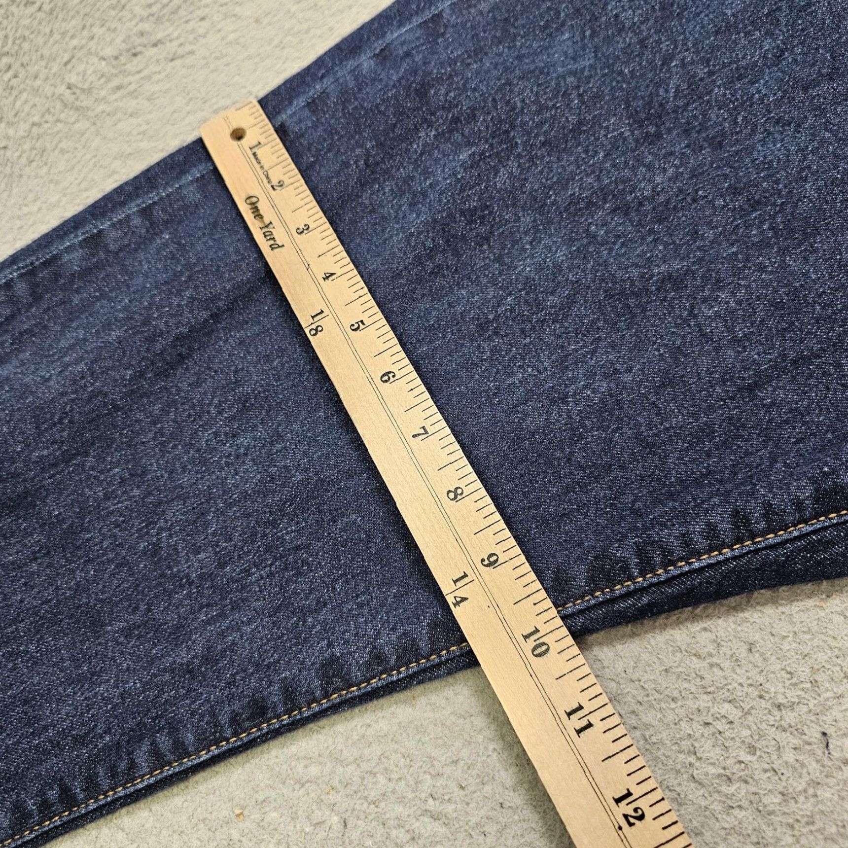 Levi's Levi's Jeans 541 Mens 42x27 Blue Athletic Taper Fit Stretch Denim 5-Pocket Zip Fly High Rise Size US 42 / EU 58 - 5 Thumbnail