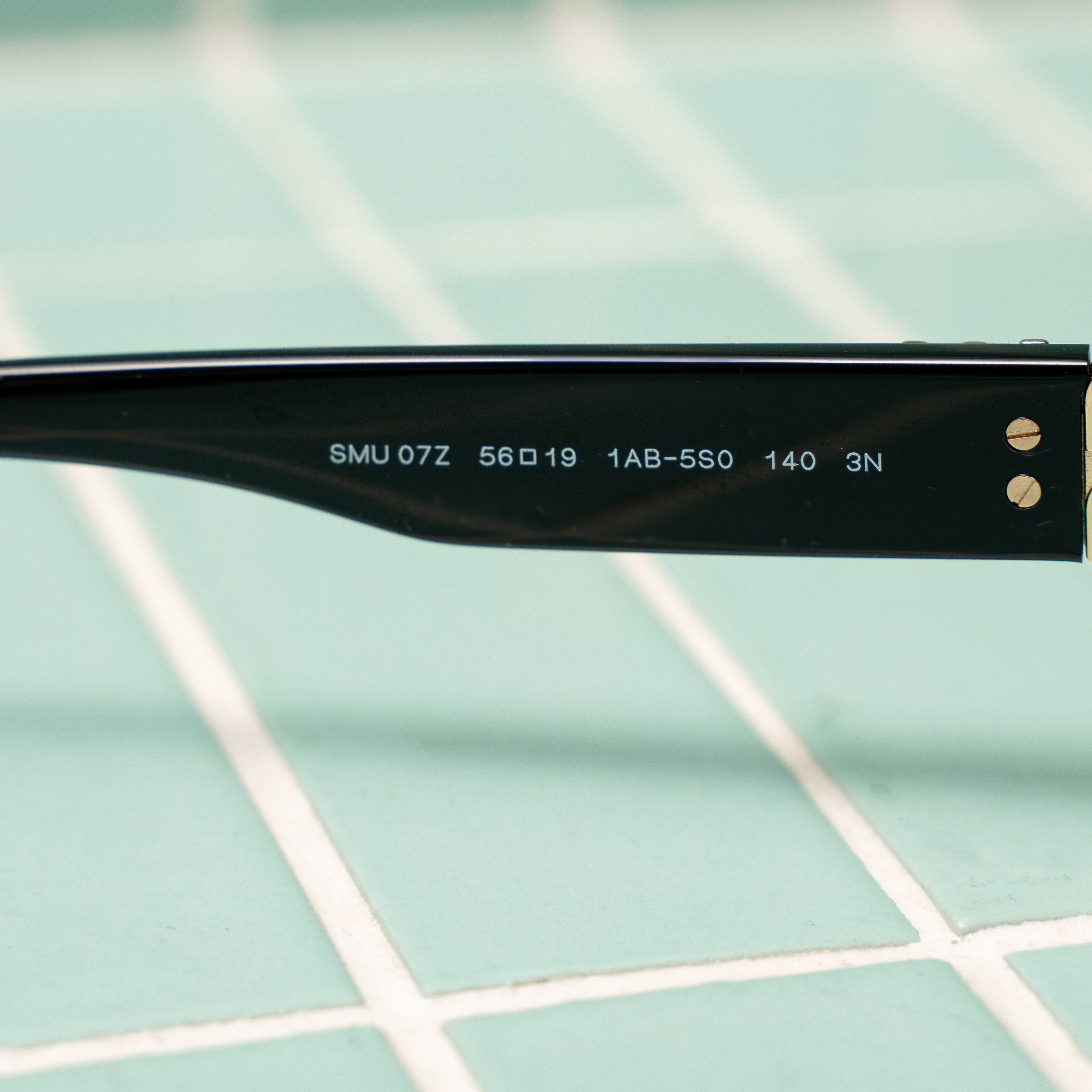 Miu Miu MIU MIU MU 07ZS 1AB5S0 Sunglasses BLACK Size ONE SIZE - 6 Thumbnail