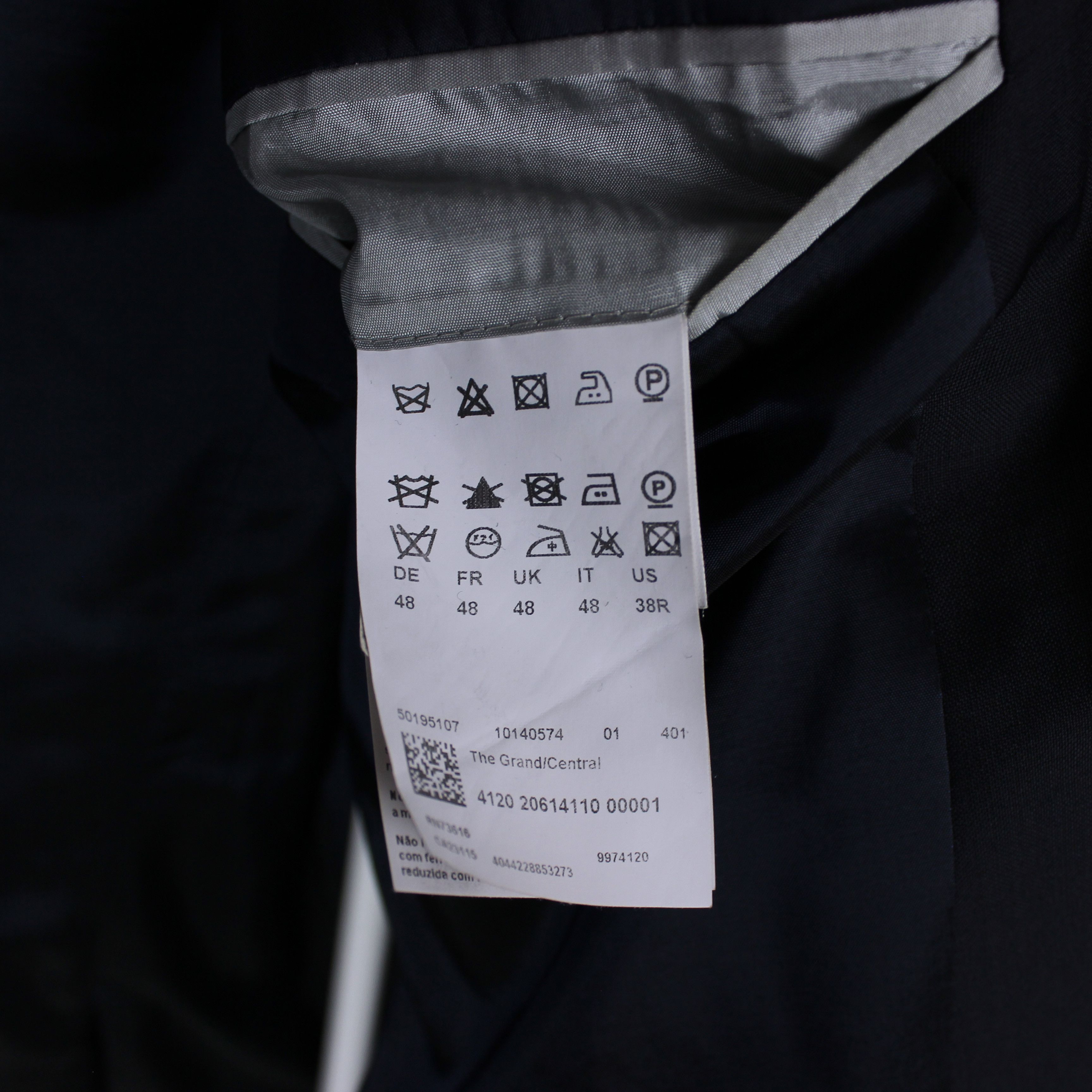 Hugo Boss Hugo Boss blazer men wool black 38R 48 Size 38R - 4 Thumbnail