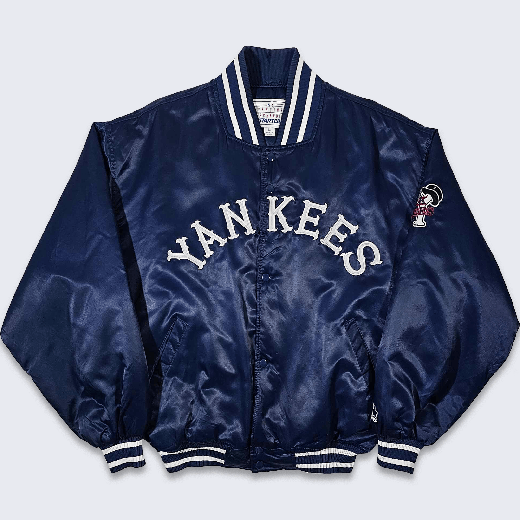 Vintage Starter high quality New York Yankees 90’s MLB Satin Jacket Size Medium