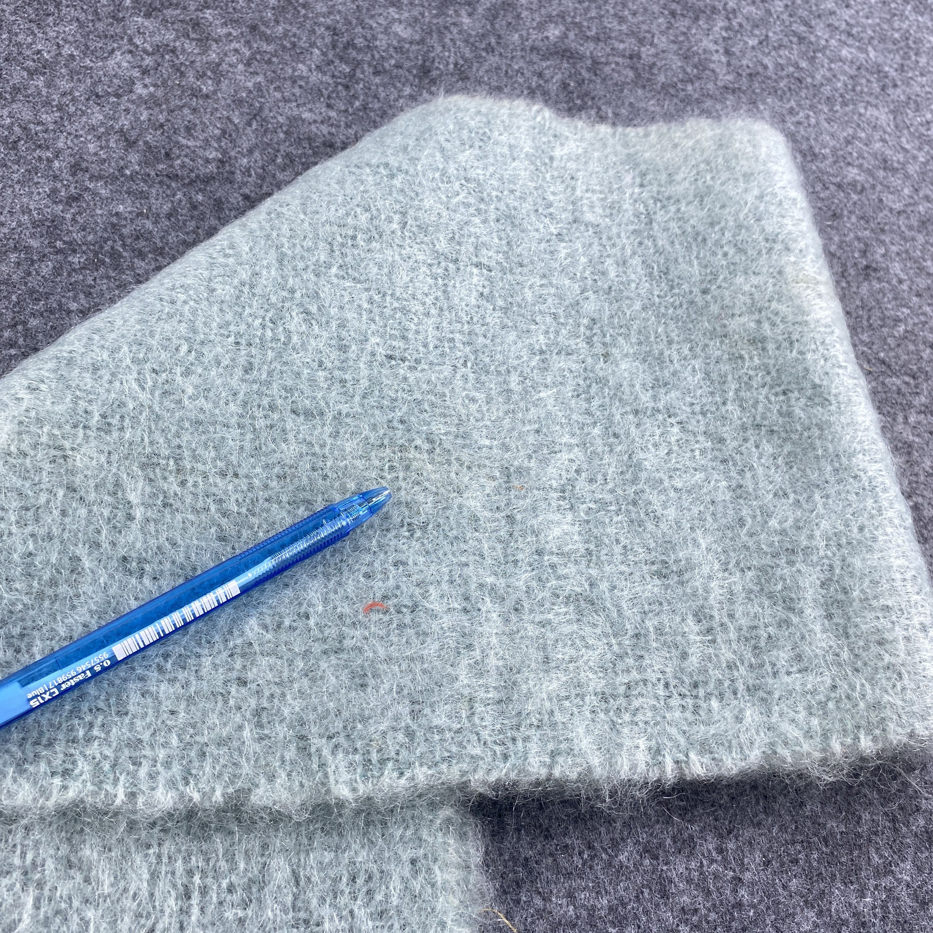 Vintage MOHAIR Scarf # Muffler # Neckwear # D472 Size ONE SIZE - 6 Thumbnail