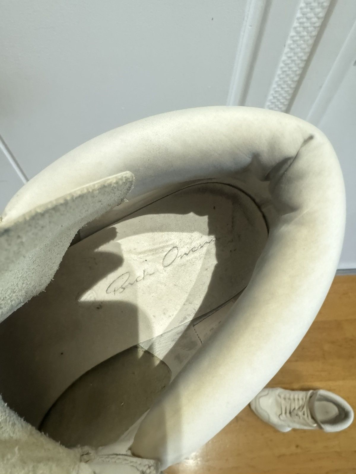 Adidas × Rick Owens Adidas x Rick Owens 'Ro Runner' Sneakers Cream (size 42 Eur) Size US 9 / EU 42 - 5 Thumbnail