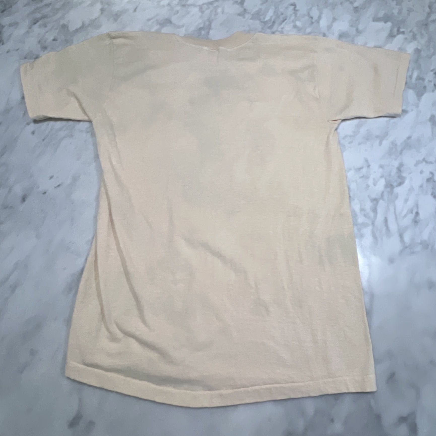 Vintage VINTAGE Universal Studios E.T. Graphic Tee Men's Medium Beige 1980s Single Stitch Size US M / EU 48-50 / 2 - 6 Thumbnail