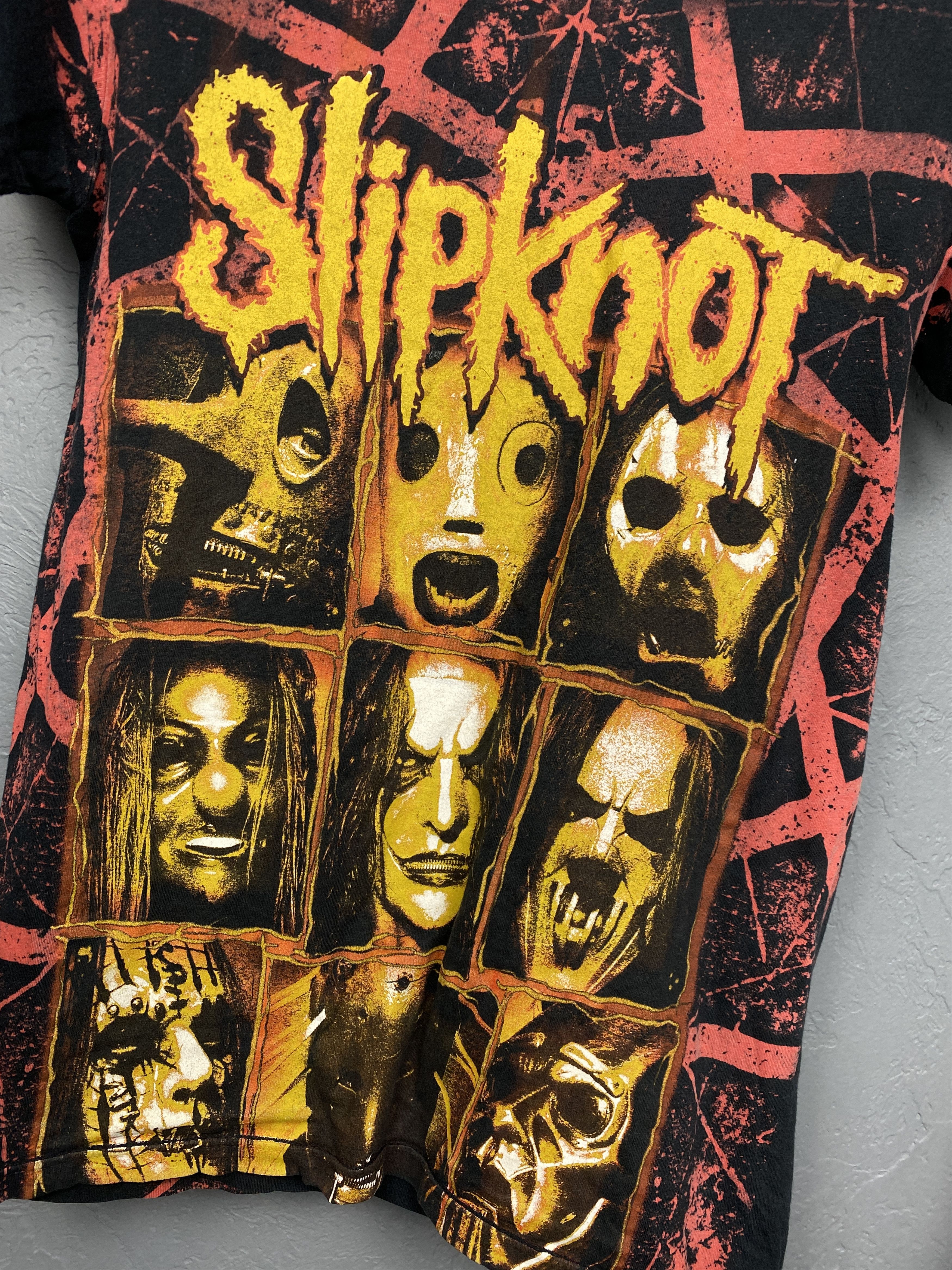 Band Tees Slipknot Vintage Mens Rock Band T-Shirt Size US S / EU 44-46 / 1 - 3 Thumbnail