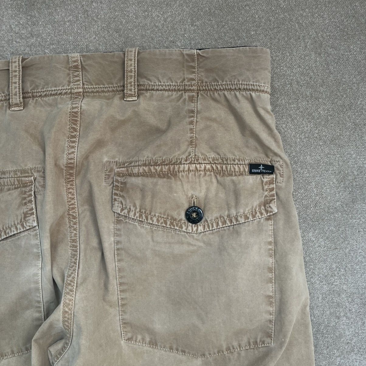 Stone Island ✱ Vintage Stone Island Cargo Zip Trousers Size US 28 / EU 44 - 6 Thumbnail