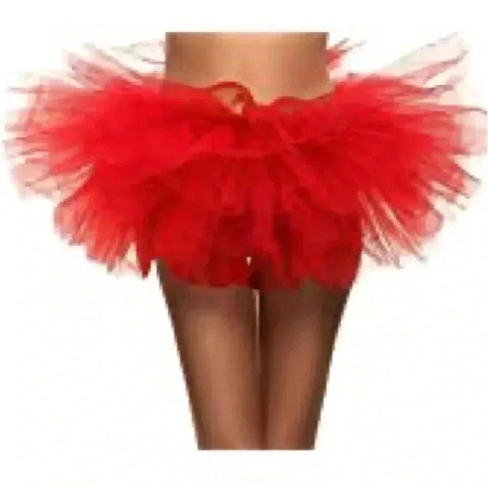 Designer Red tutu Halloween Size 30" / US 8 / IT 44 - 2 Thumbnail