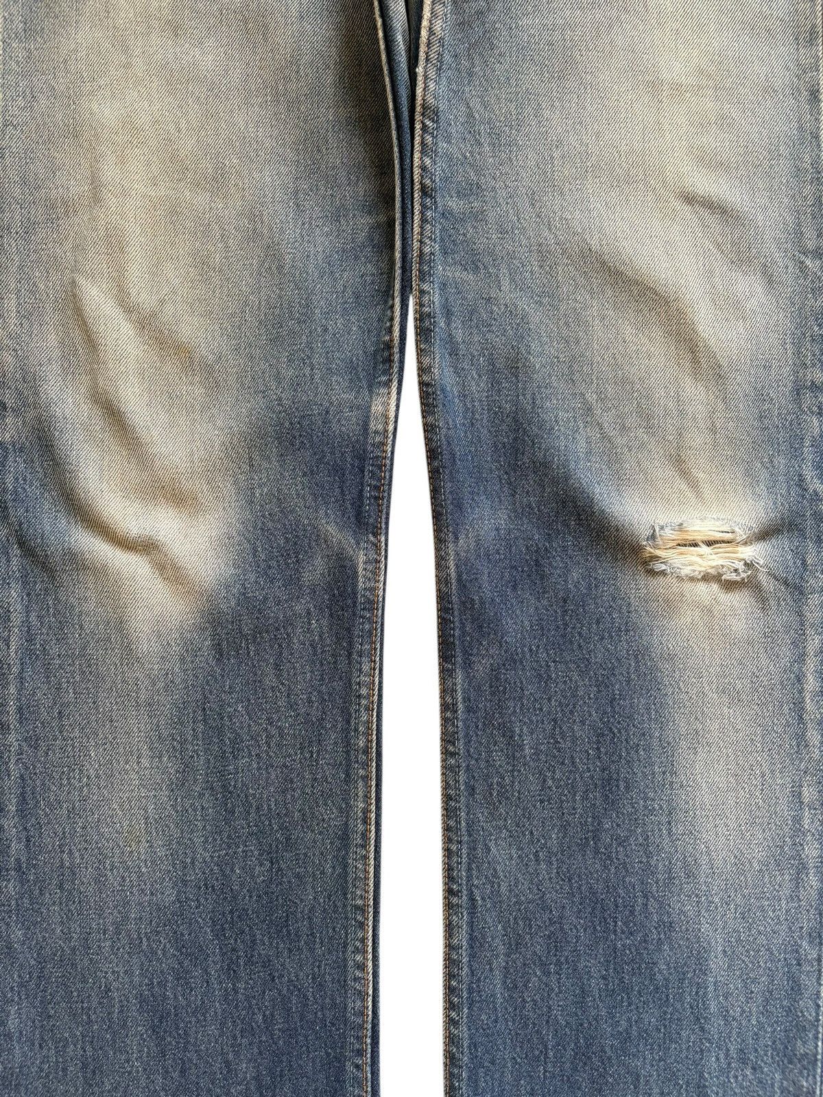 Levi's Vintage 90s Levis 501 Mud Wash Distressed Loose Jeans Size US 33 - 5 Thumbnail
